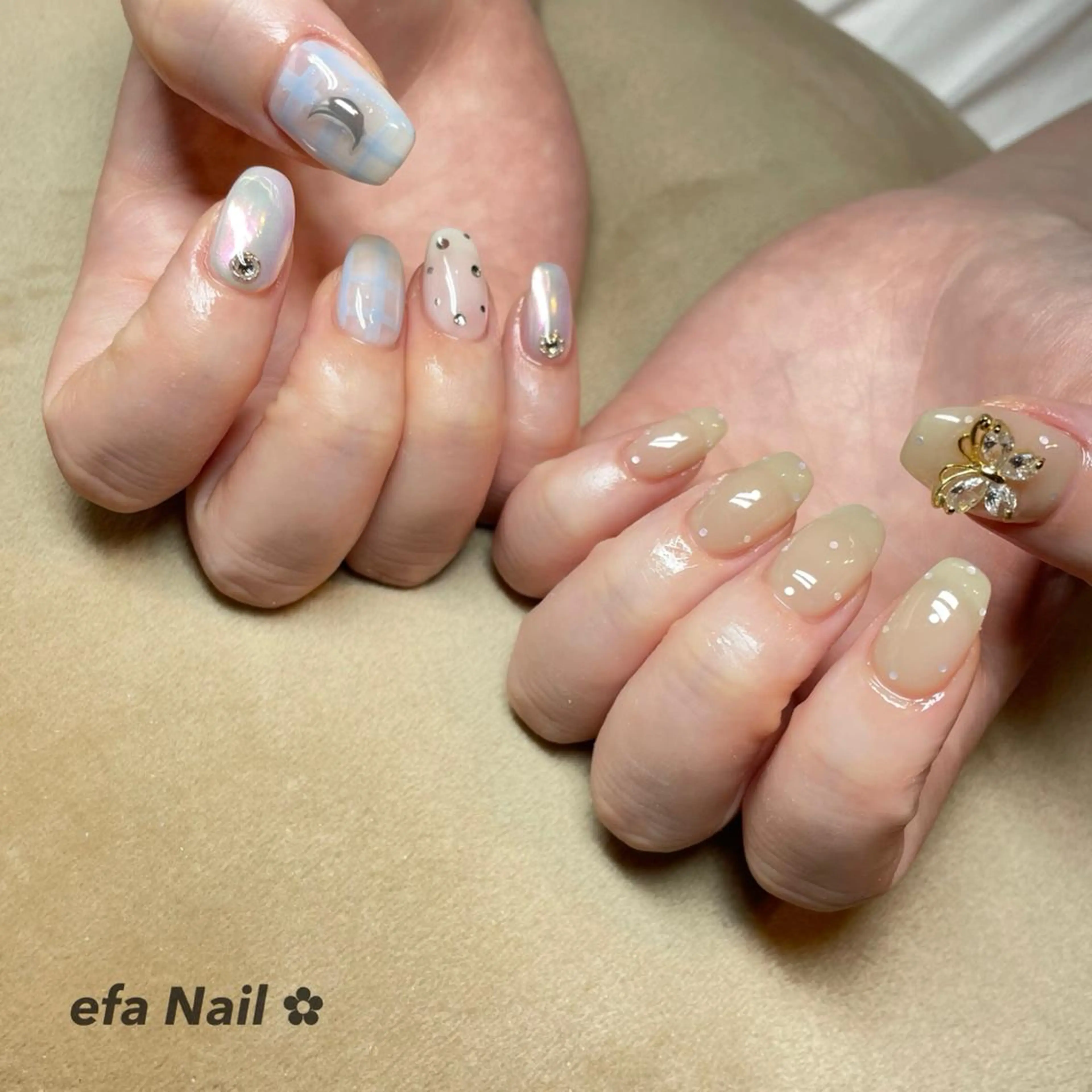 ネイル ハンドネイル efa's  EyeNail-おもろまち-所属・efa Nail 🌺Okinawaのネイルデザイン