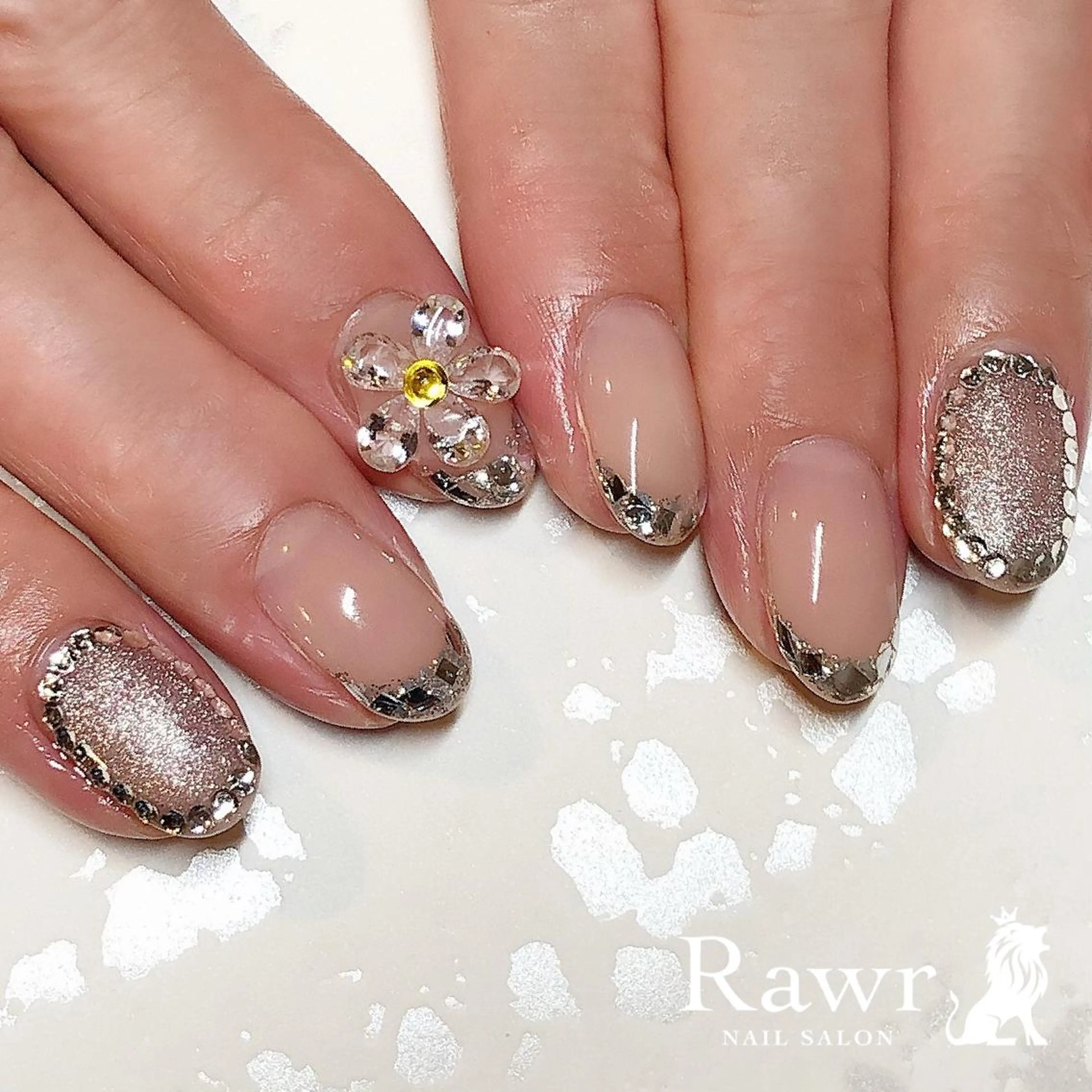 ネイル ハンドネイル Rawr / saoriのネイルデザイン