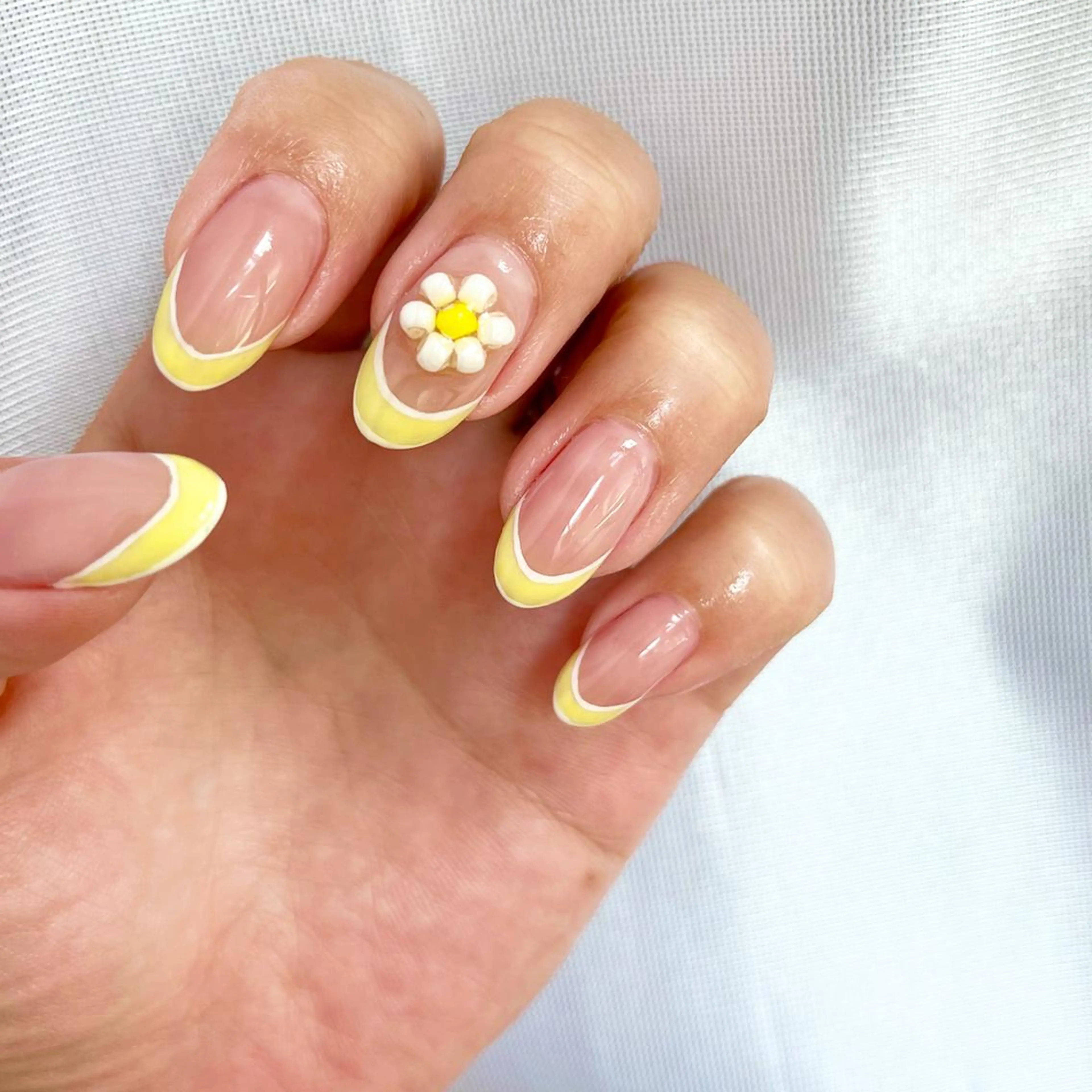 ネイル フレンチネイル ハンドネイル Jasmine NAILのネイルデザイン