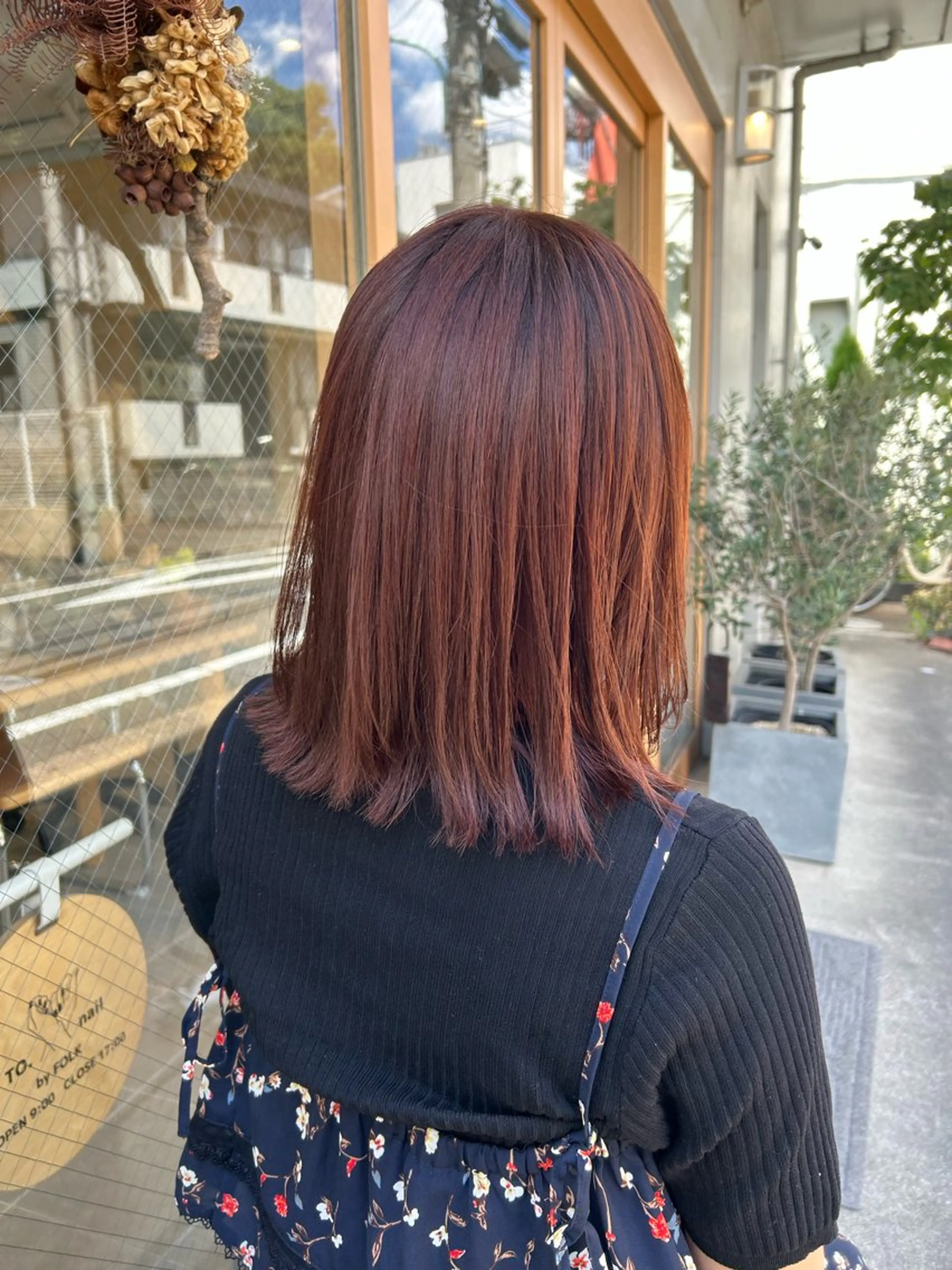 ミディアム カラー Ucu_Akari /ショート/ボブ🌿のヘアスタイル
