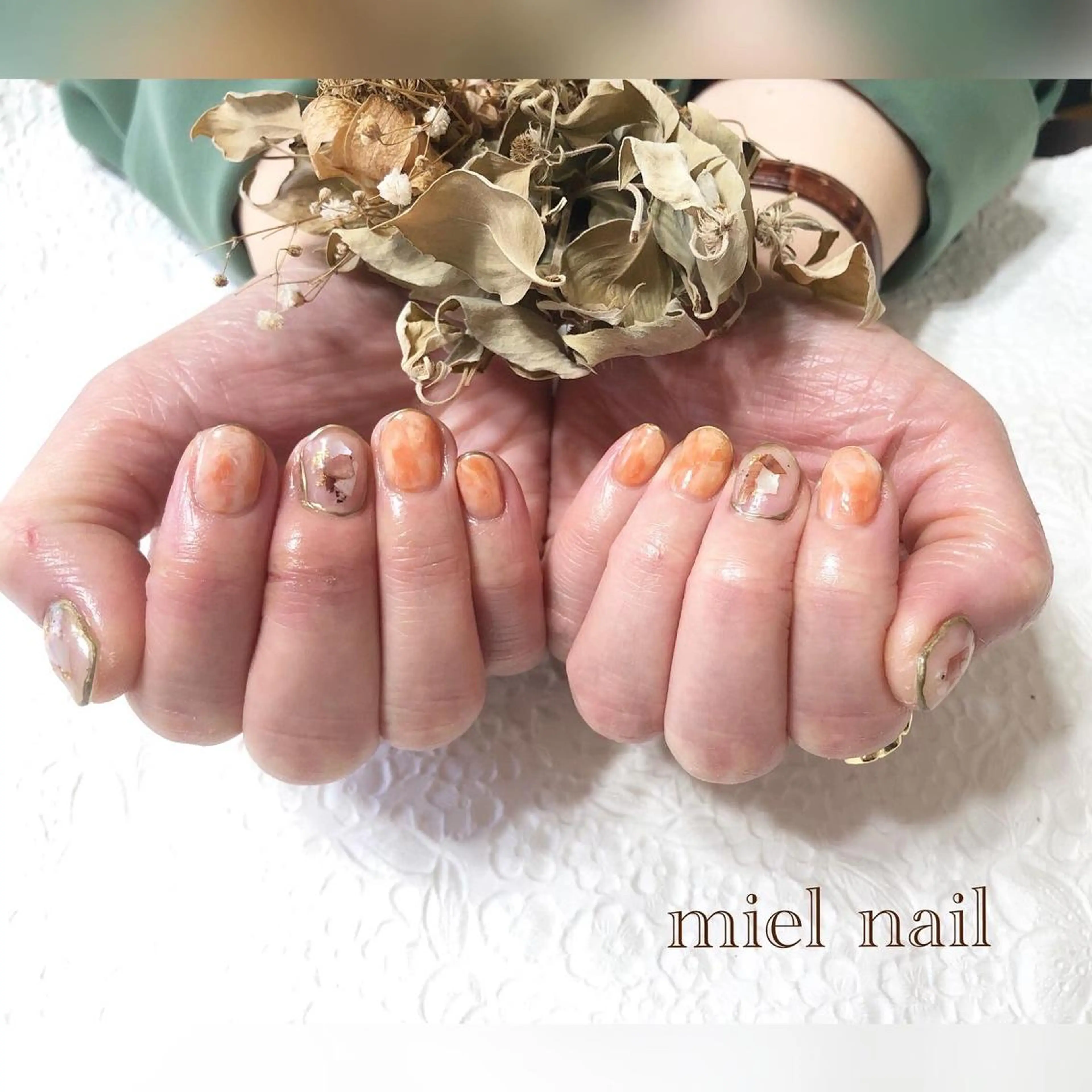 ネイル ハンドネイル miel nailのネイルデザイン