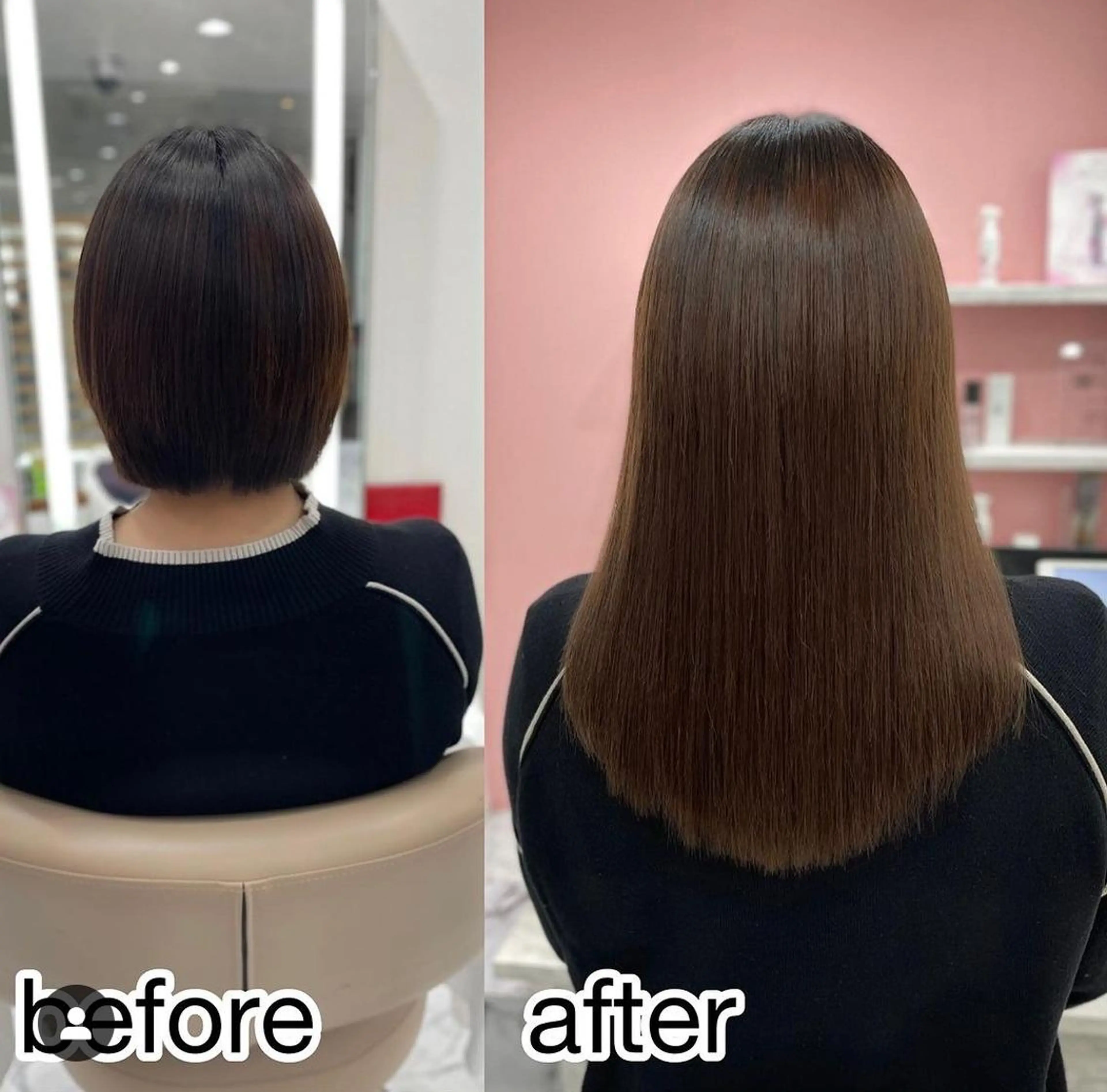 カラー ロング 桃屋 桃屋のヘアスタイル