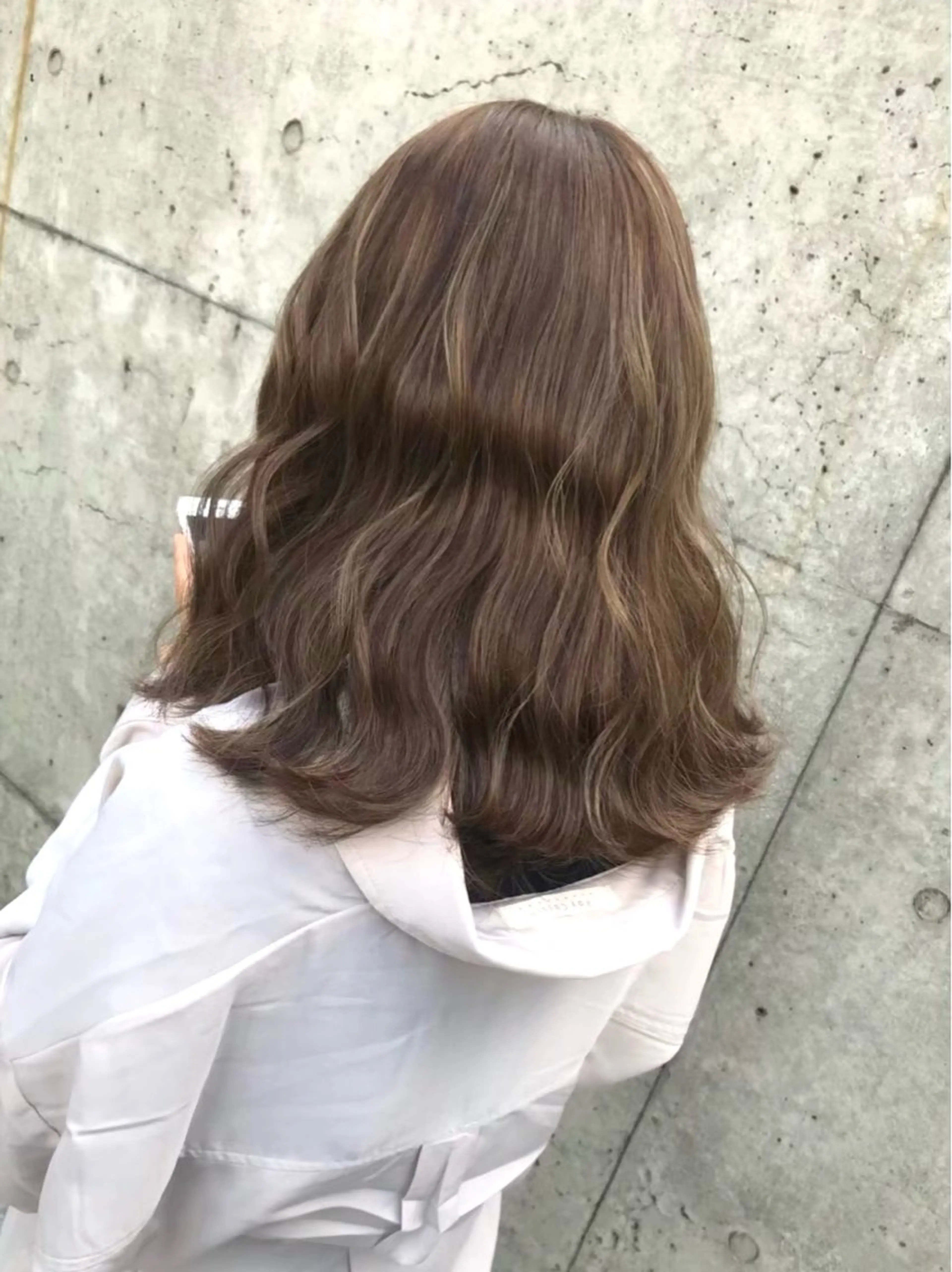 ミディアム カラー カット ヘアカラー トリートメント ブリーチ指名 No.1🦋KOKIのヘアスタイル