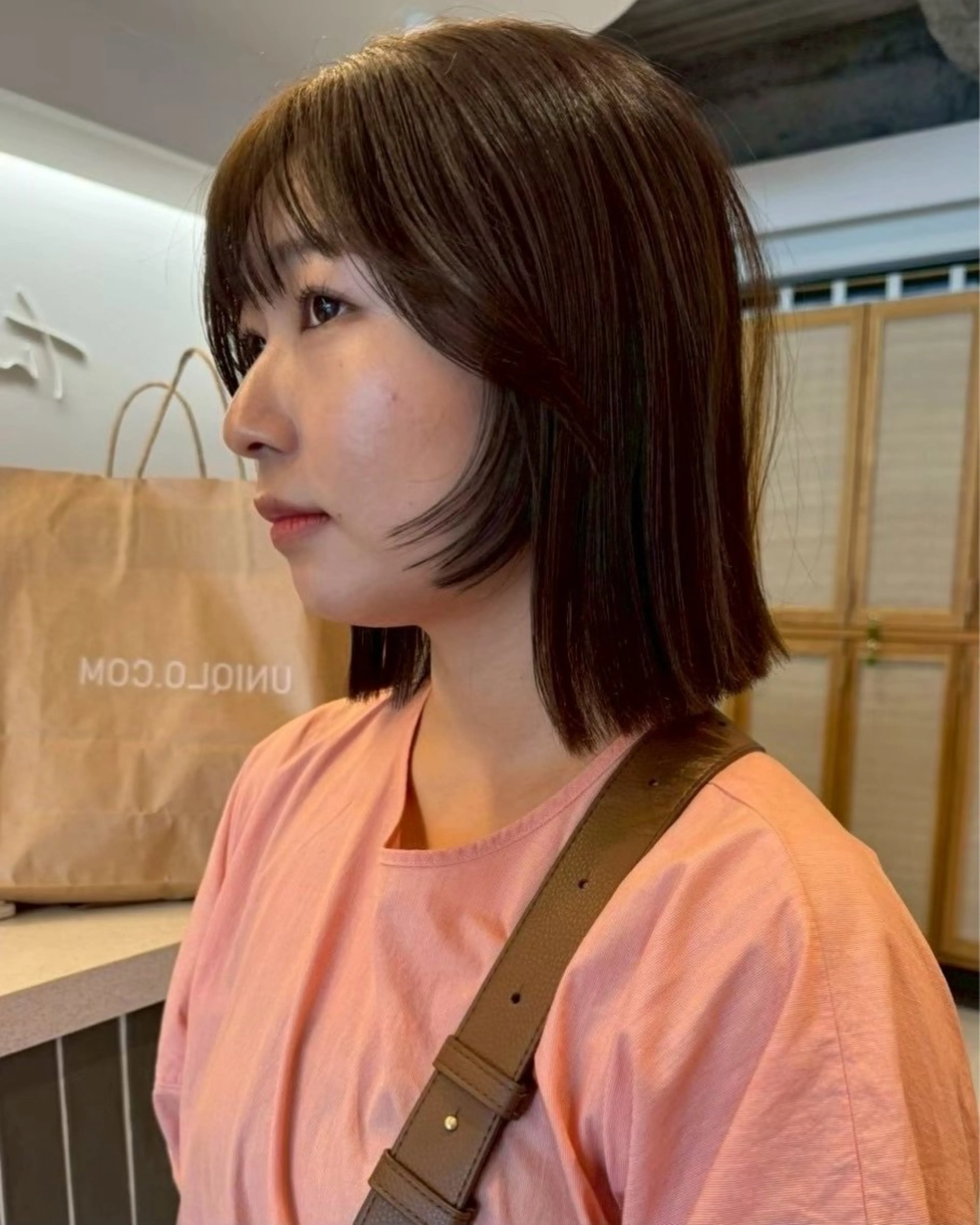 ショート 髪質改善 縮毛矯正 トリートメント nok Kaoriのヘアスタイル