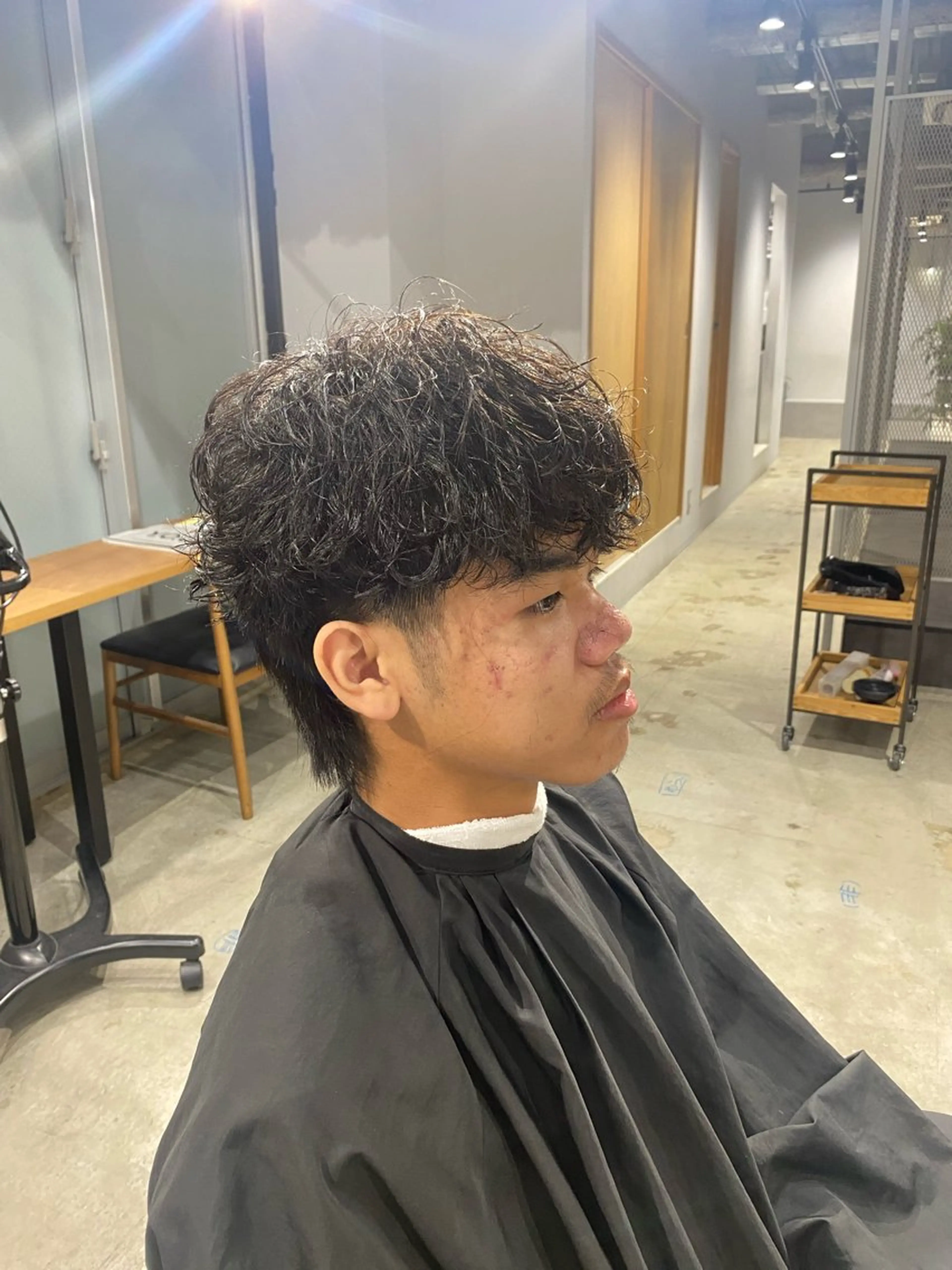 ショート パーマ 村田 健のヘアスタイル