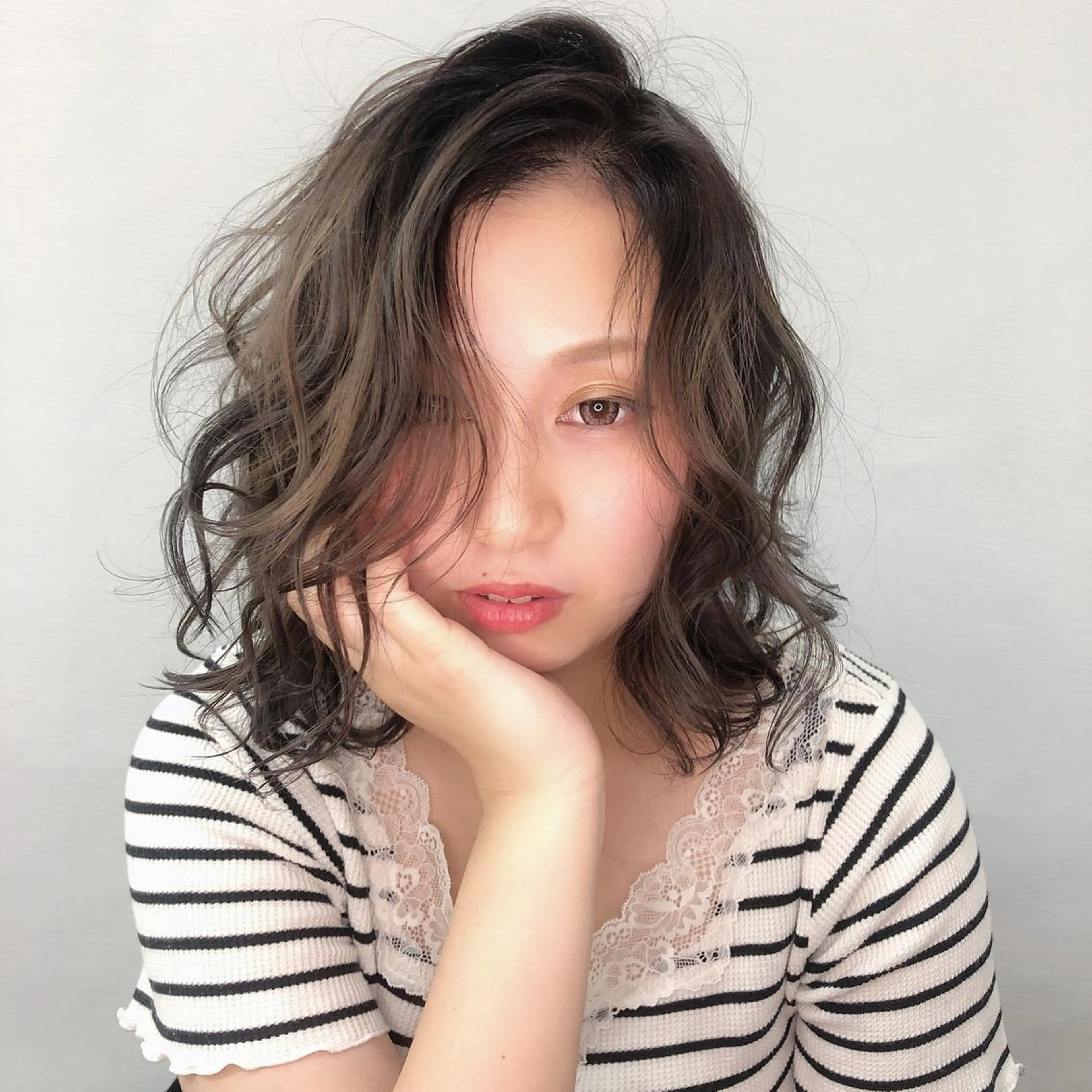 カラー カット トリートメント Sherry/R 三川町 ayakaのヘアスタイル