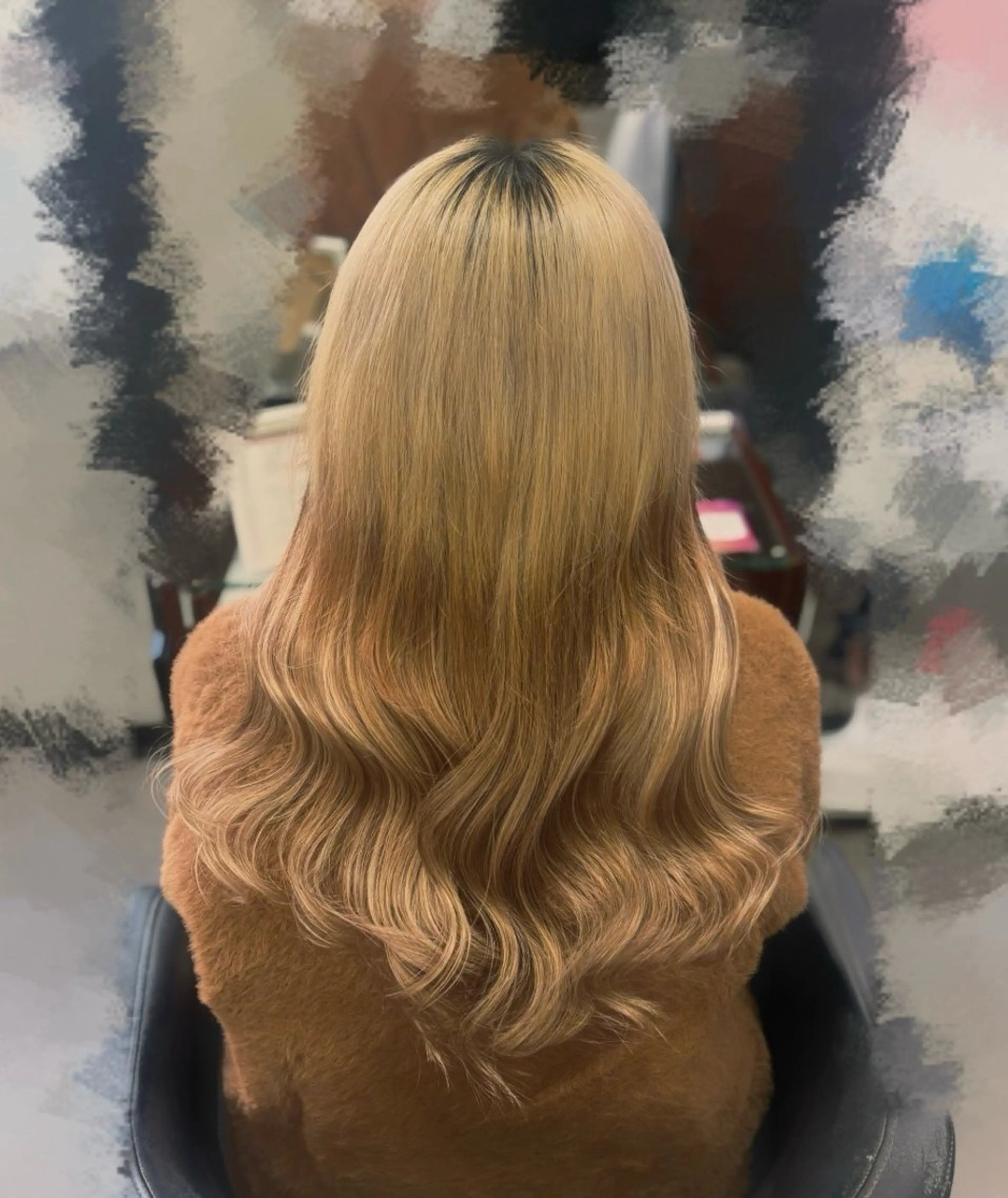 ロング ロング 韓国ヘア✨エクステ/ しおりのヘアスタイル