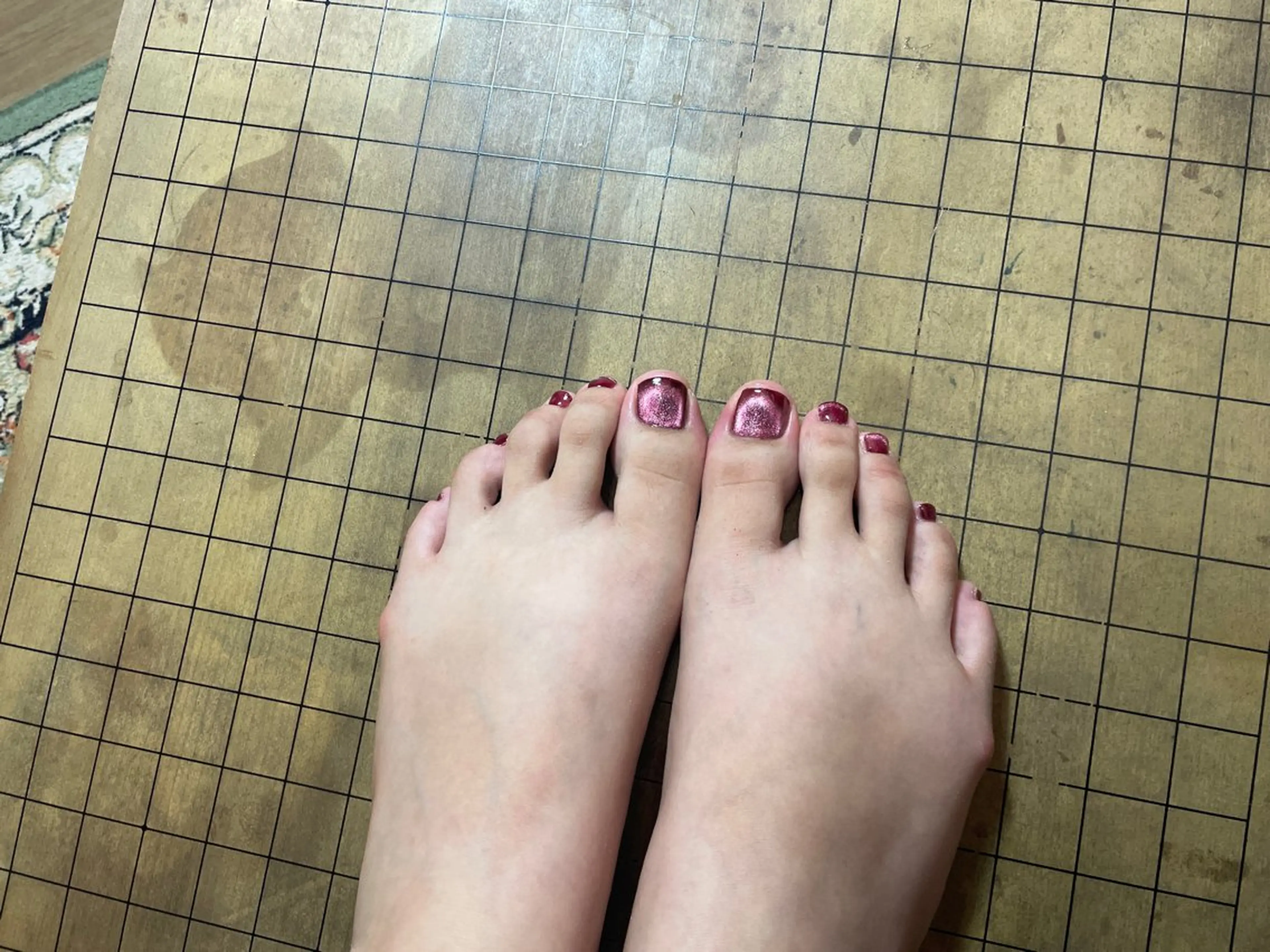 ネイル フットネイル 楊 蓉のネイルデザイン