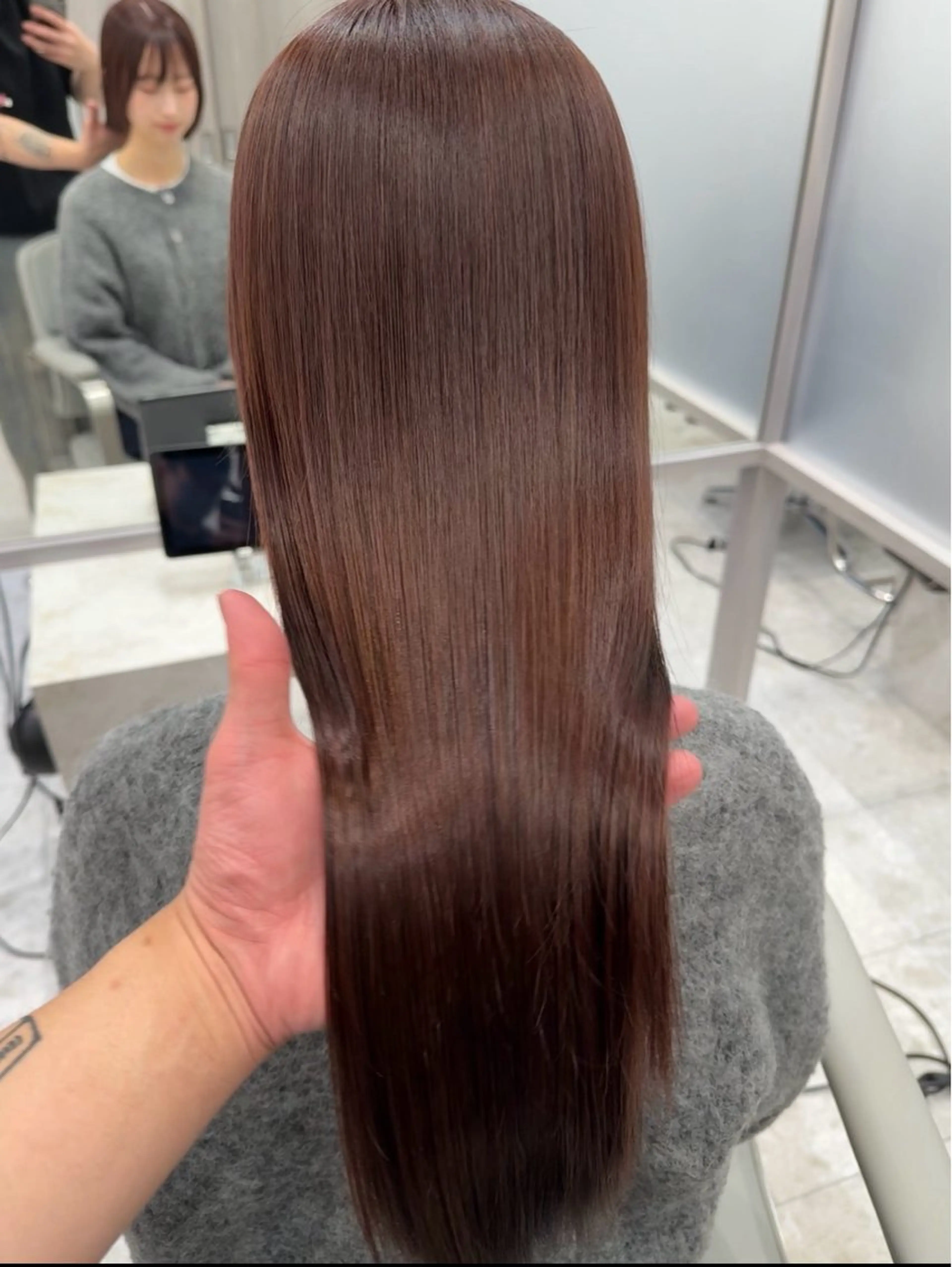 ロング カラー 髪質改善/札幌/大通 店長 ヨシカワアツシのヘアスタイル