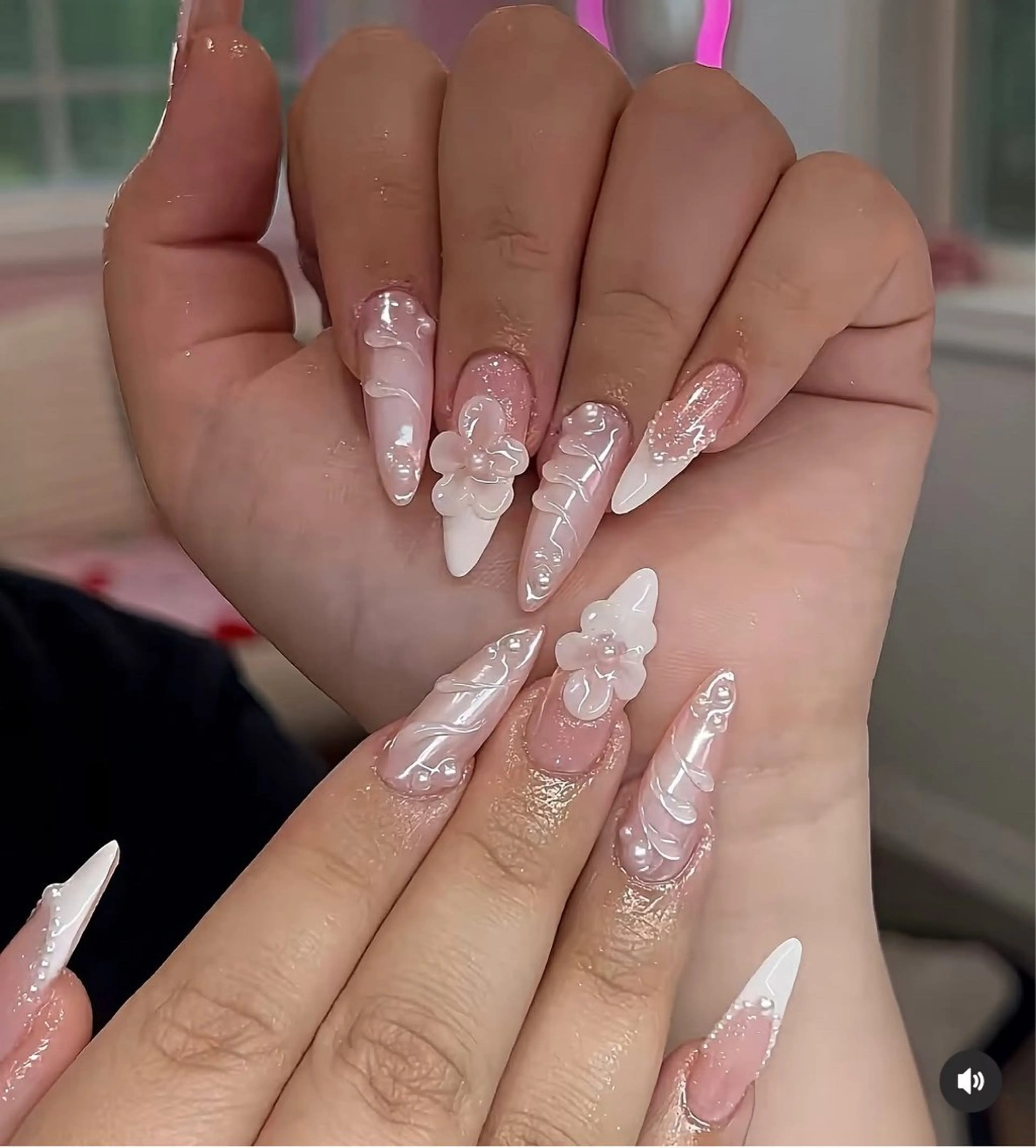 ネイル 長さ出し ジェルネイル オフィスネイル ワンカラーネイル パラジェル Michi Nail Staffのネイルデザイン