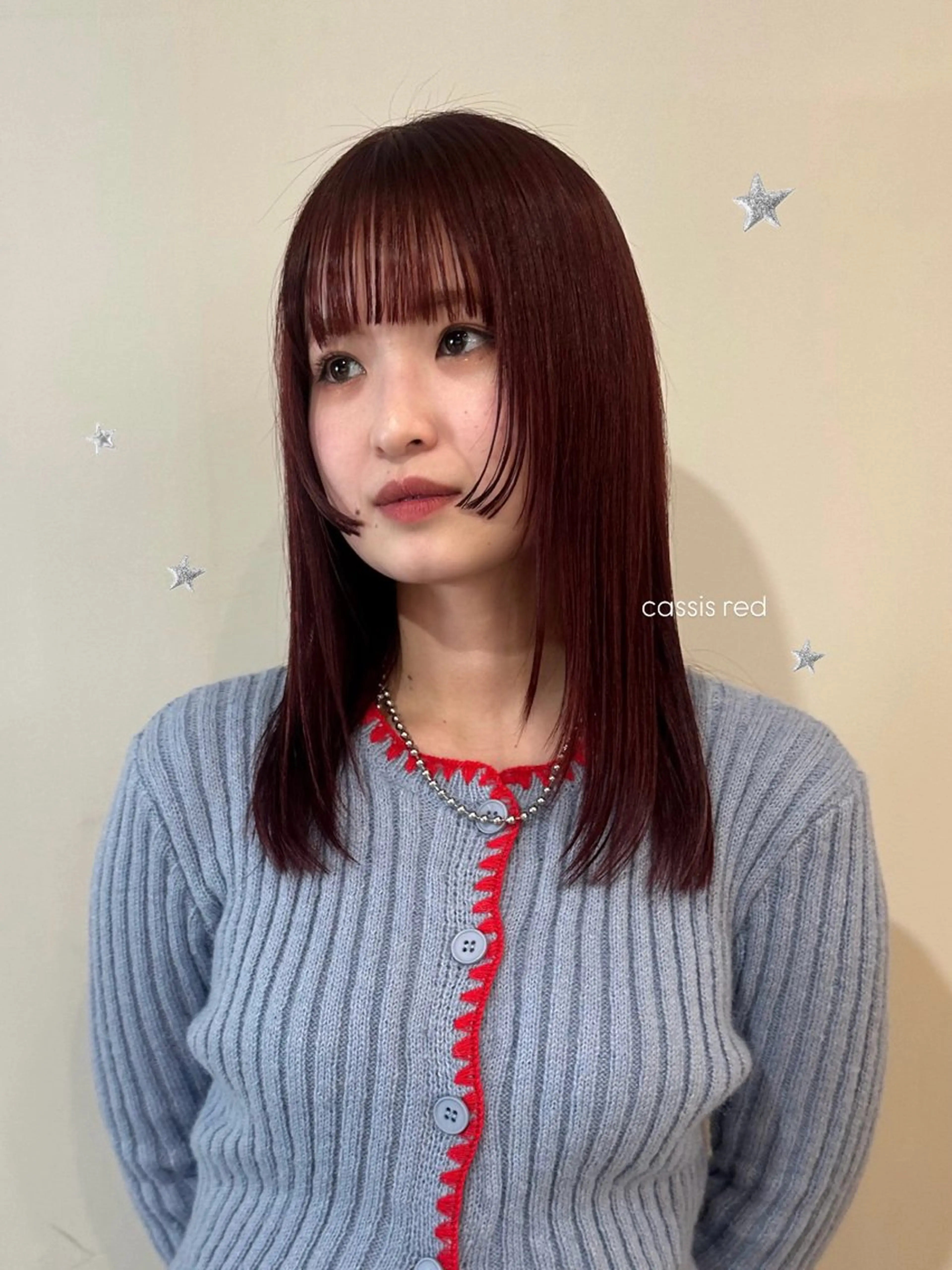 セミロング カラー 暖色カラー/レイヤー 🌙 オノユリカのヘアスタイル