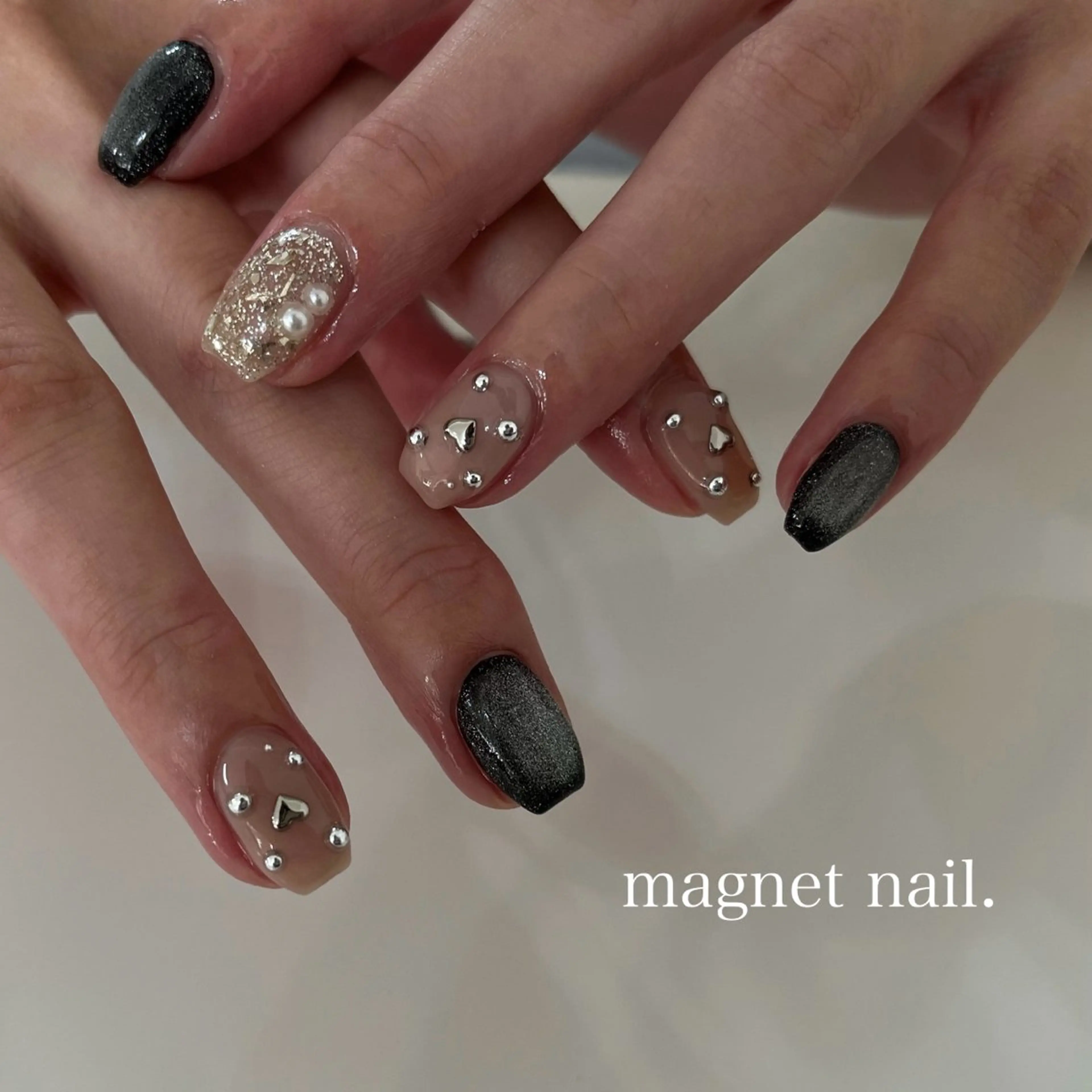 ネイル ショートネイル ハンドネイル tener 🧋yume🧋のネイルデザイン