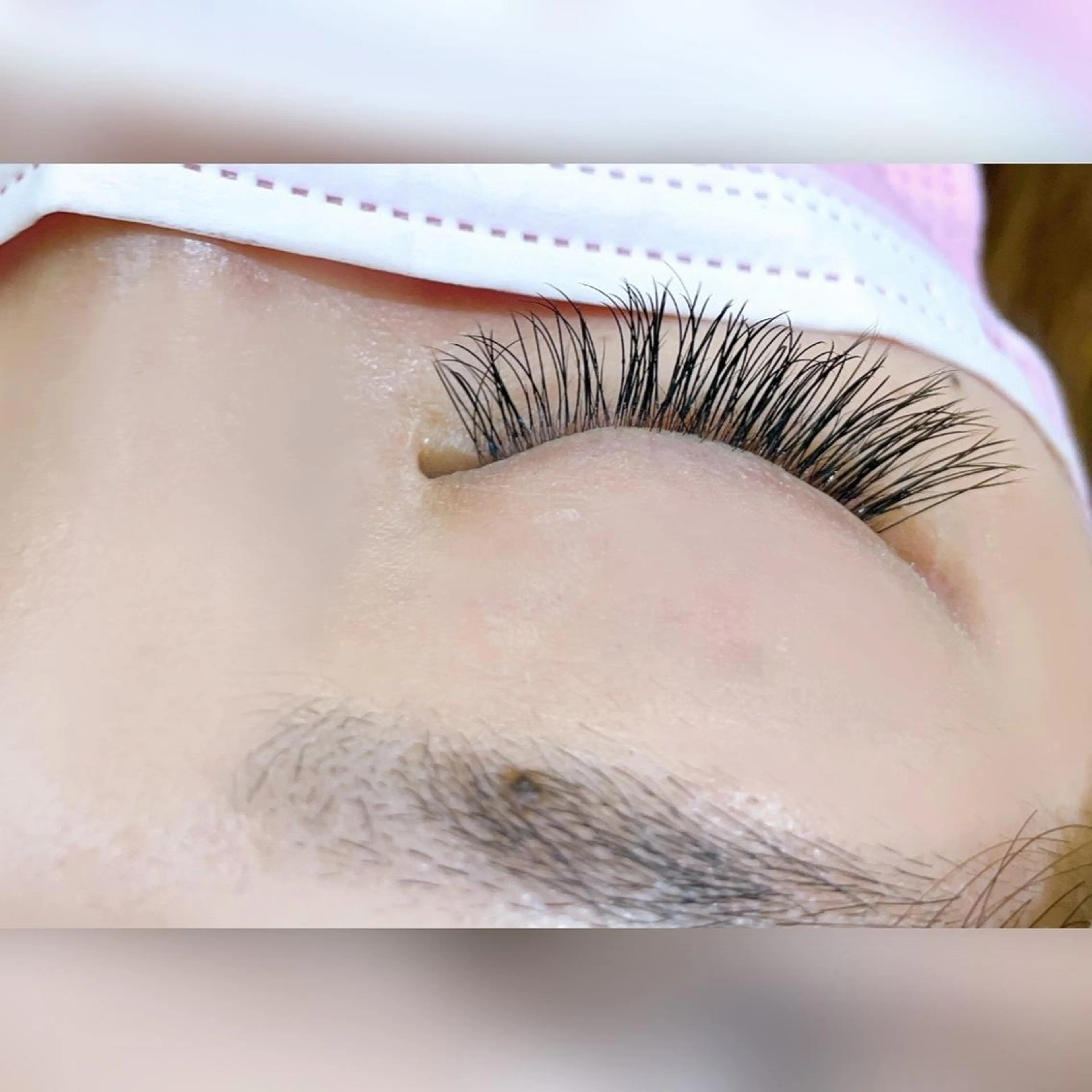 マツエク・マツパ 付け放題 フラットラッシュ Hirayama Hitomiのマツエク・マツパデザイン