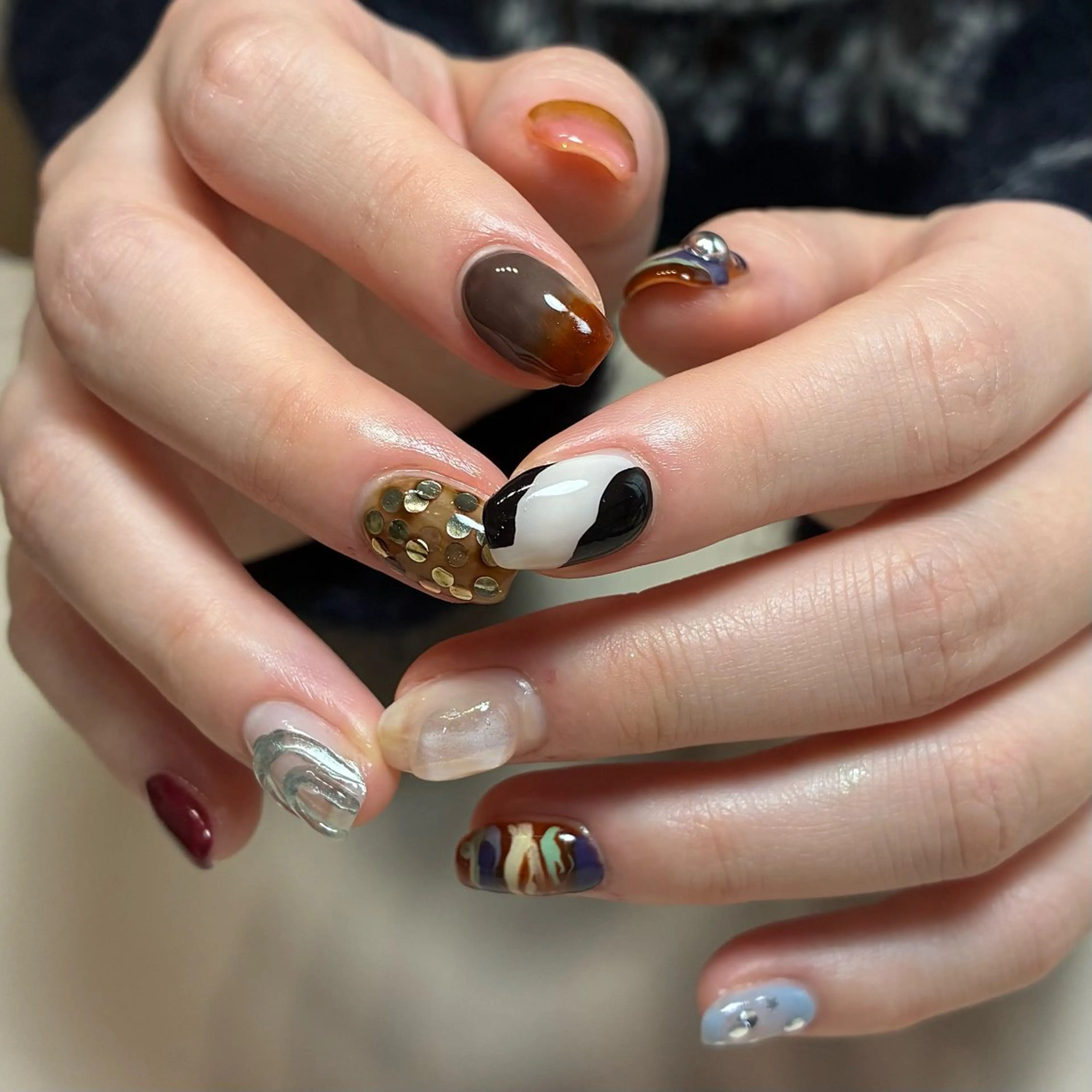 ネイル ハンドネイル nail salon Lipine 新守山のネイルデザイン