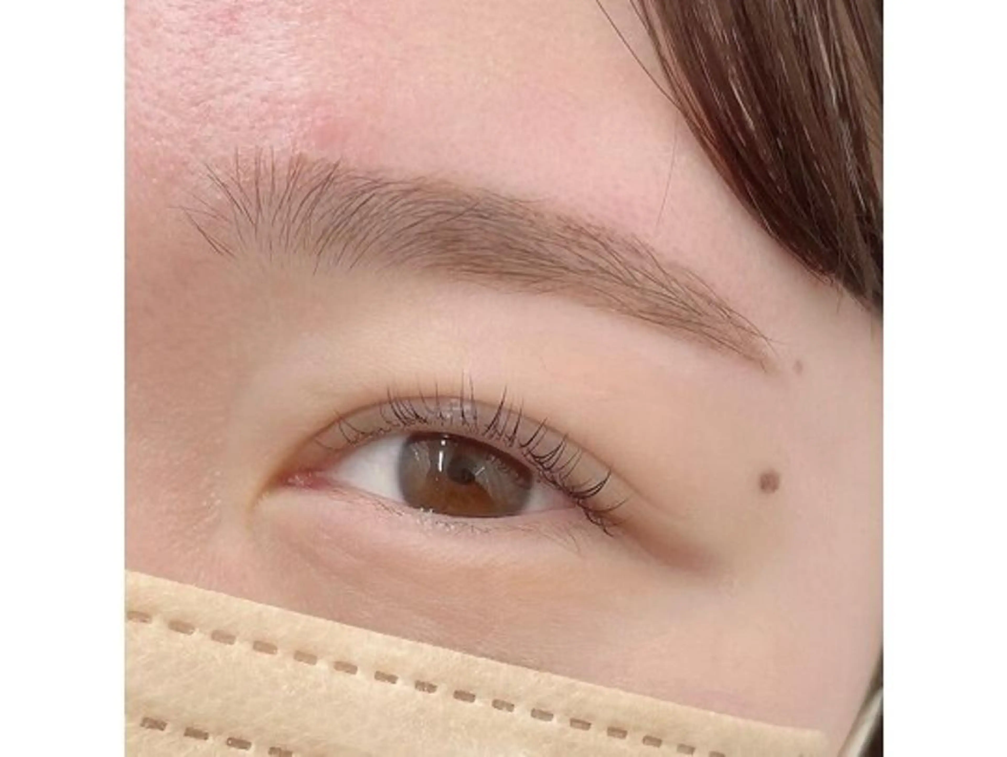 アイブロウ 眉カラー ハリウッドブロウリフト メンズアイブロウ 眉毛ワックス脱毛 アイブロウサロン i’m池袋研修所のマツエク・マツパデザイン