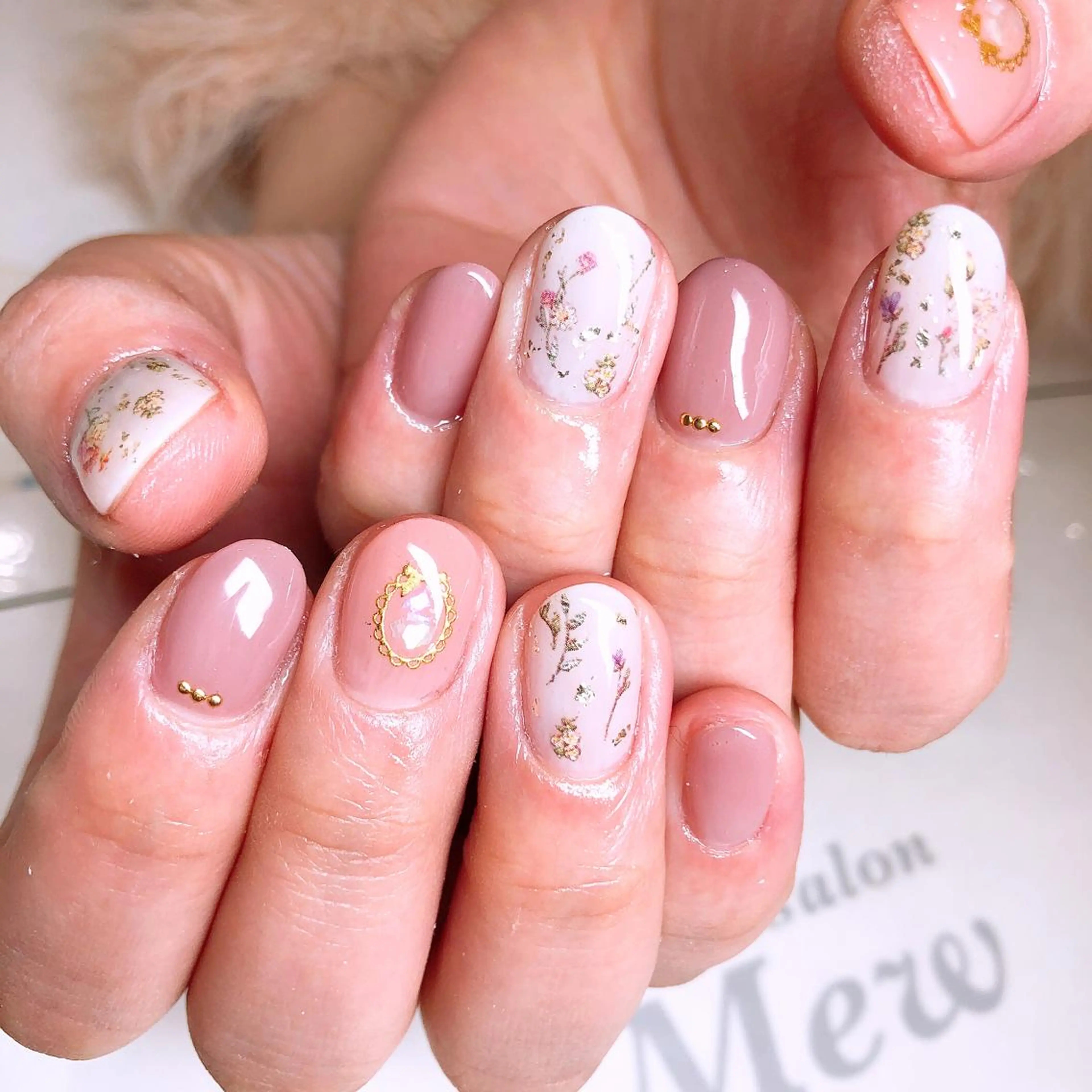 ショート Nailsalon Mew❤︎のネイルデザイン