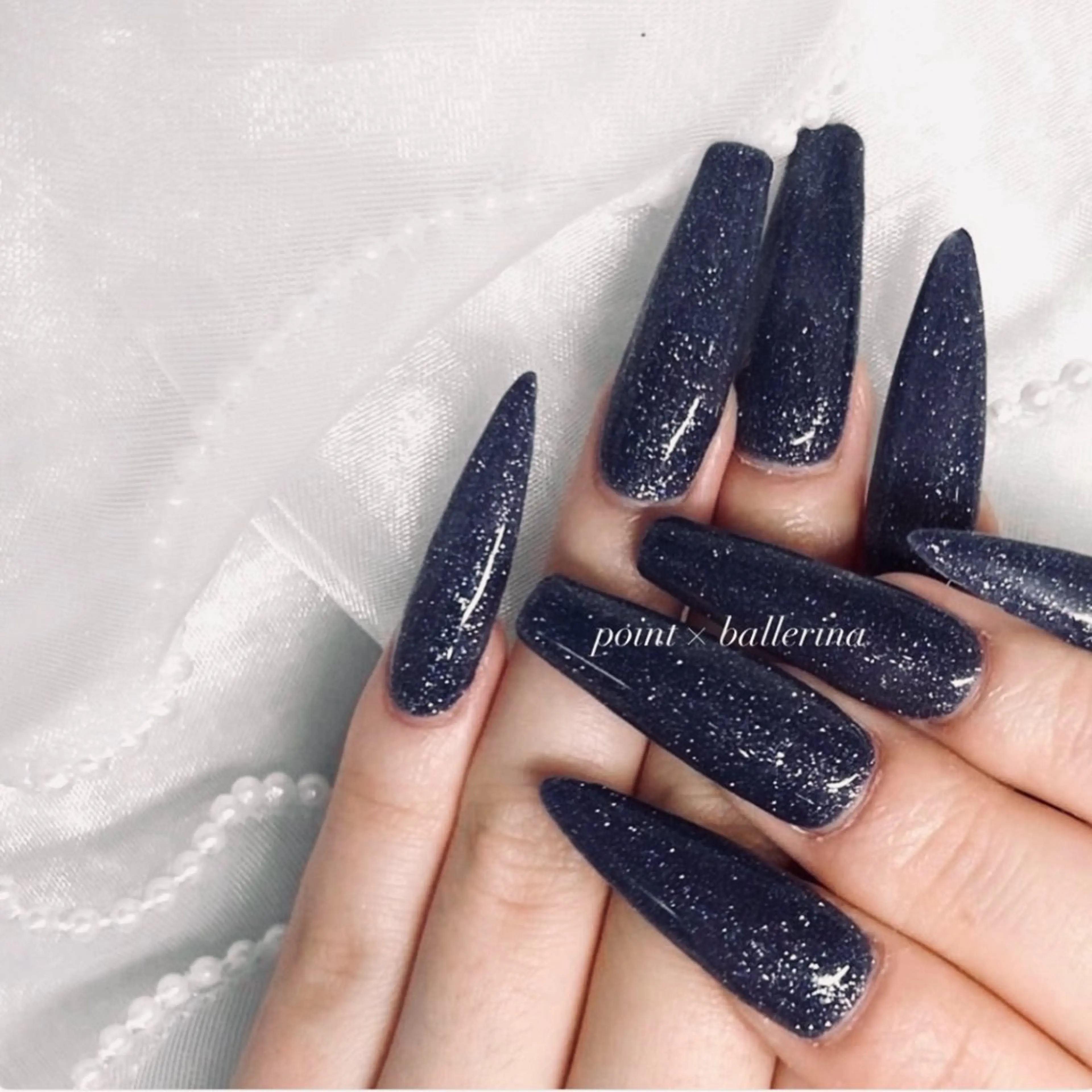 【オフなし限定】チップ長さだし10本ワンカラー(マグネット、フラッシュも可)の写真