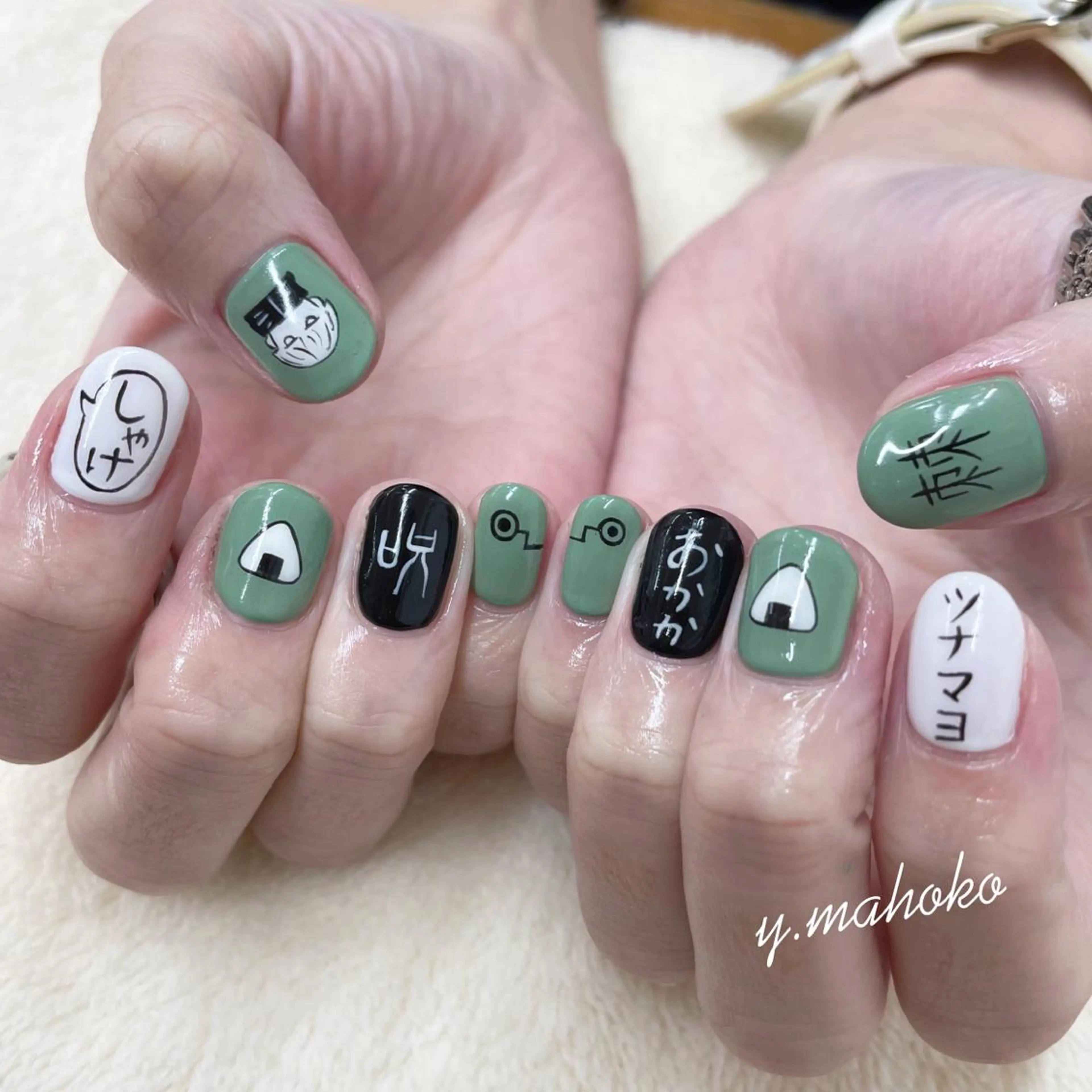 ネイル ハンドネイル パラジェル有/ 長さだし/mahoのネイルデザイン