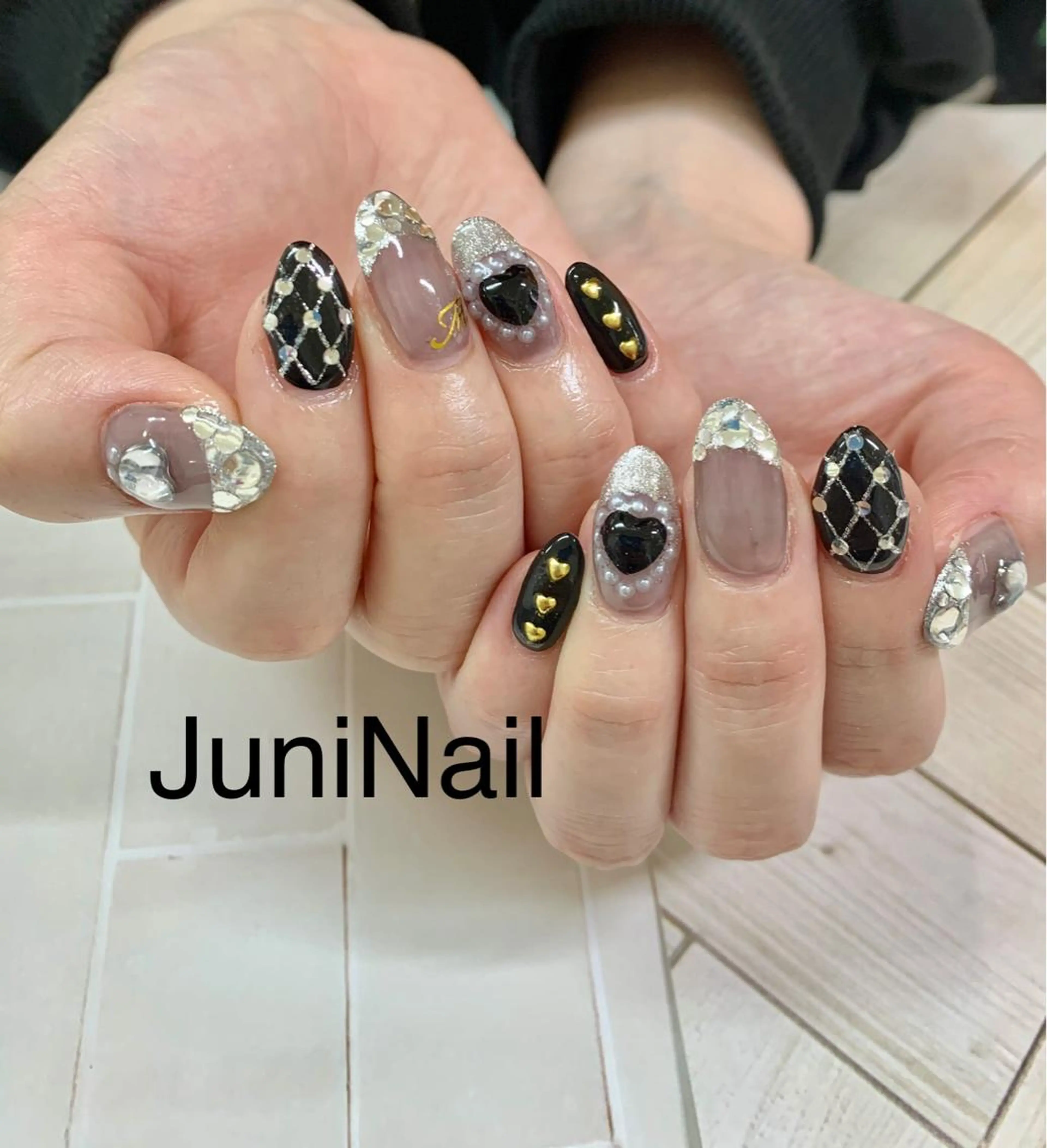 ネイル ハンドネイル JuniNail 주니네일🇰🇷suのネイルデザイン