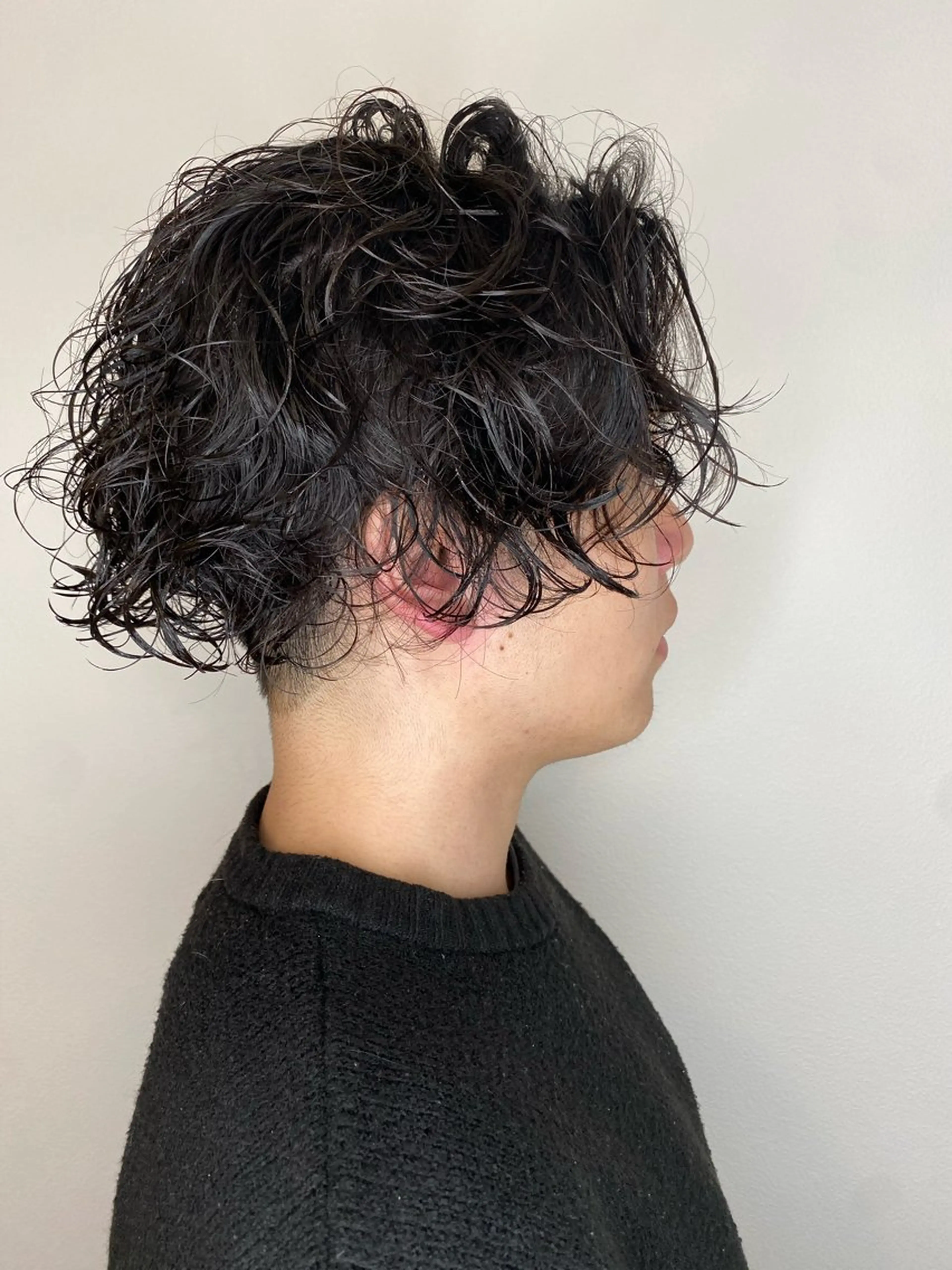 ミディアム パーマ ミディアムパーマ カット パーマ トリートメント ヘアセット Avalon所属・Hiroshi ヒロシのヘアスタイル