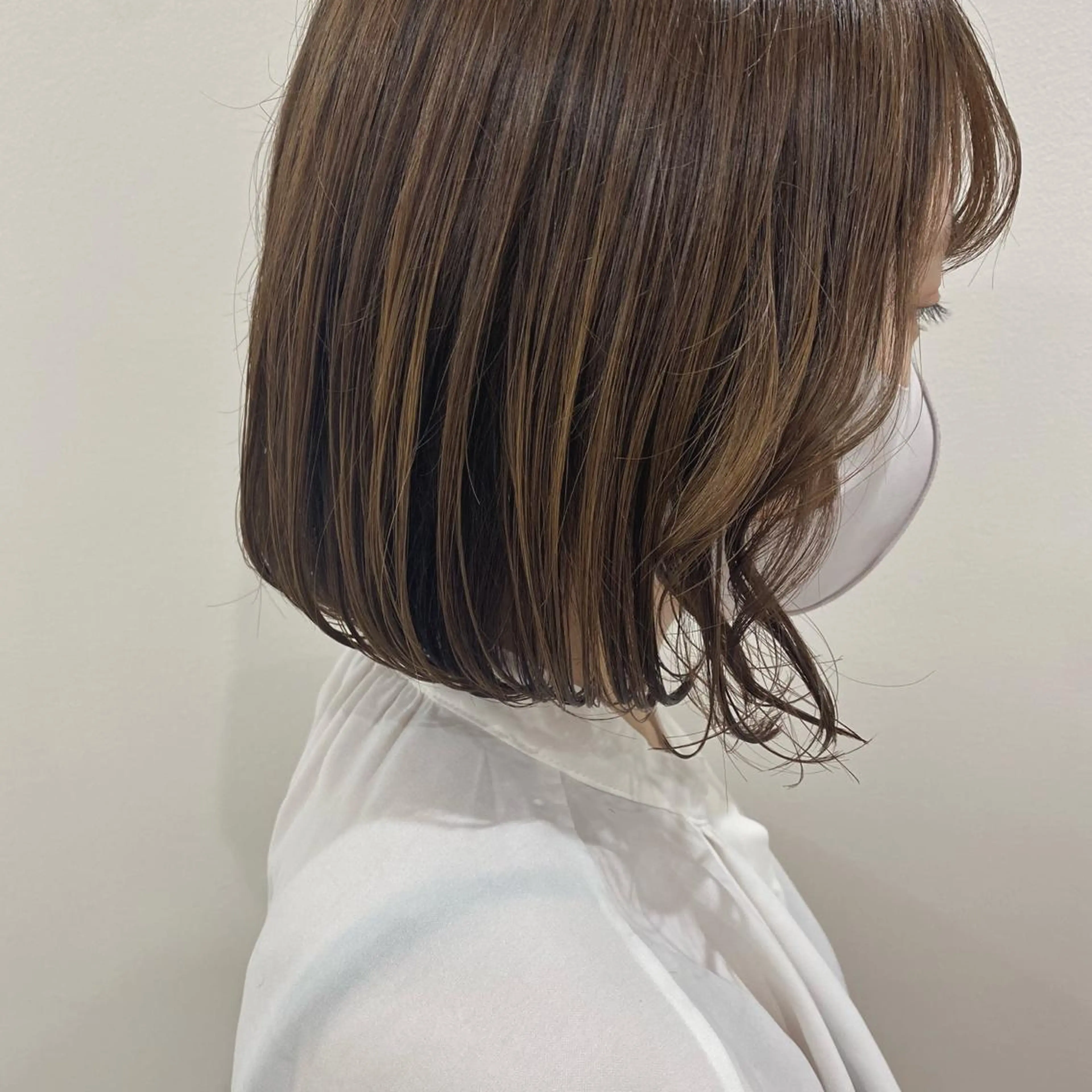 ショート 透明感カラー/京橋/ reikoのヘアスタイル