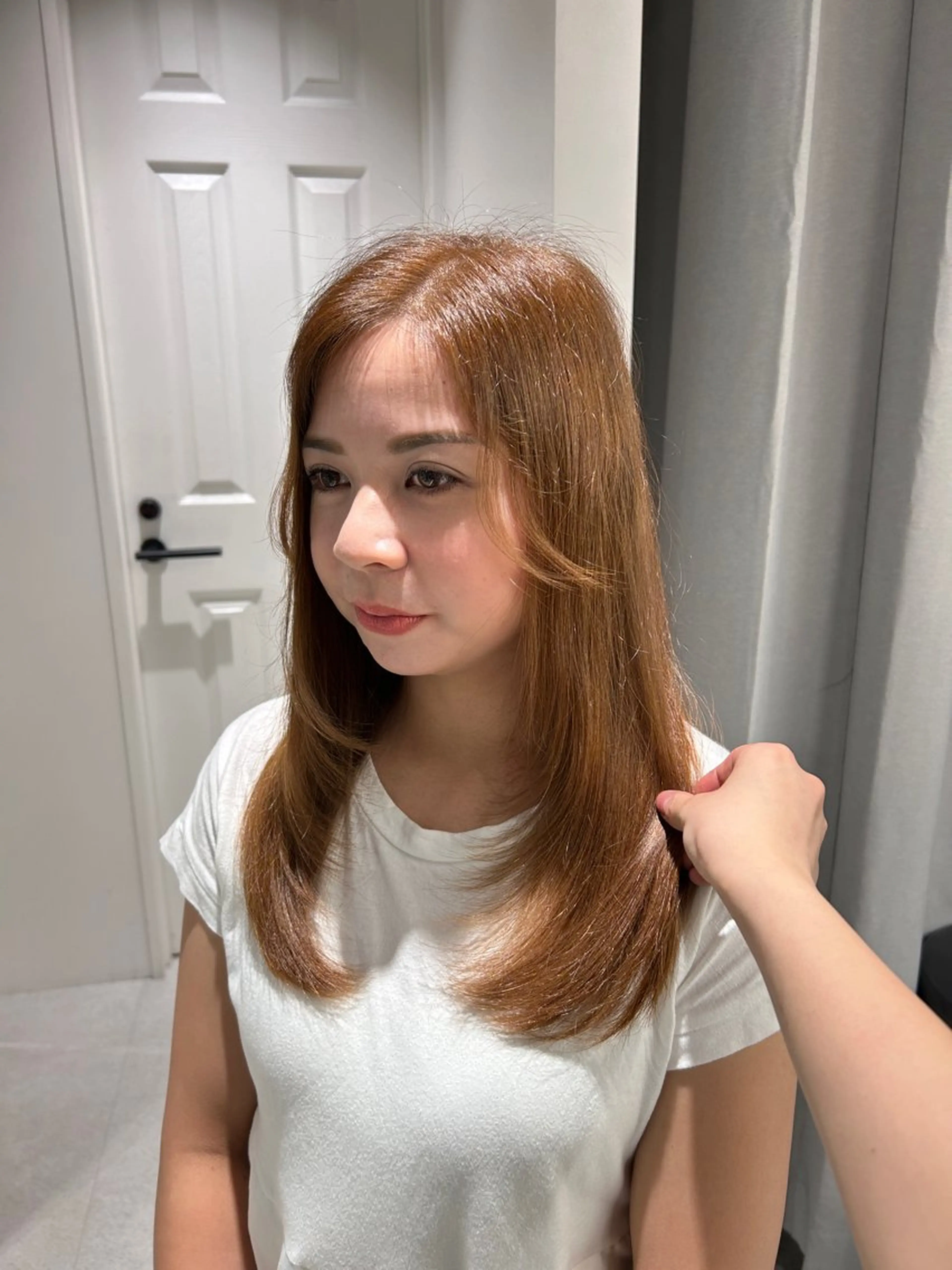 ロング カット 透明感ツヤカラー/ アイリスト/ゆきなのマツエク・マツパデザイン