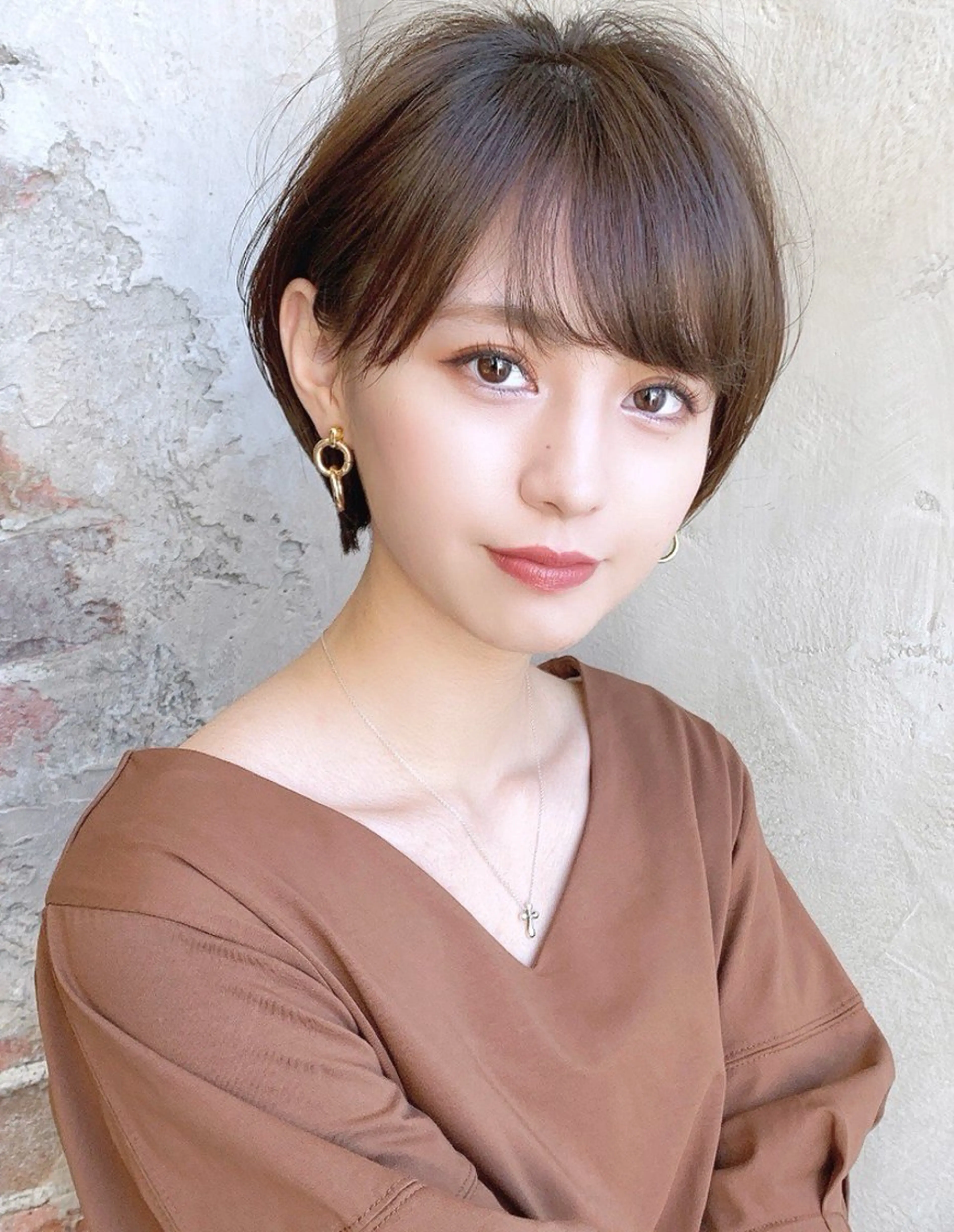 ショート 新宿/レイヤー/ amu🫧のヘアスタイル