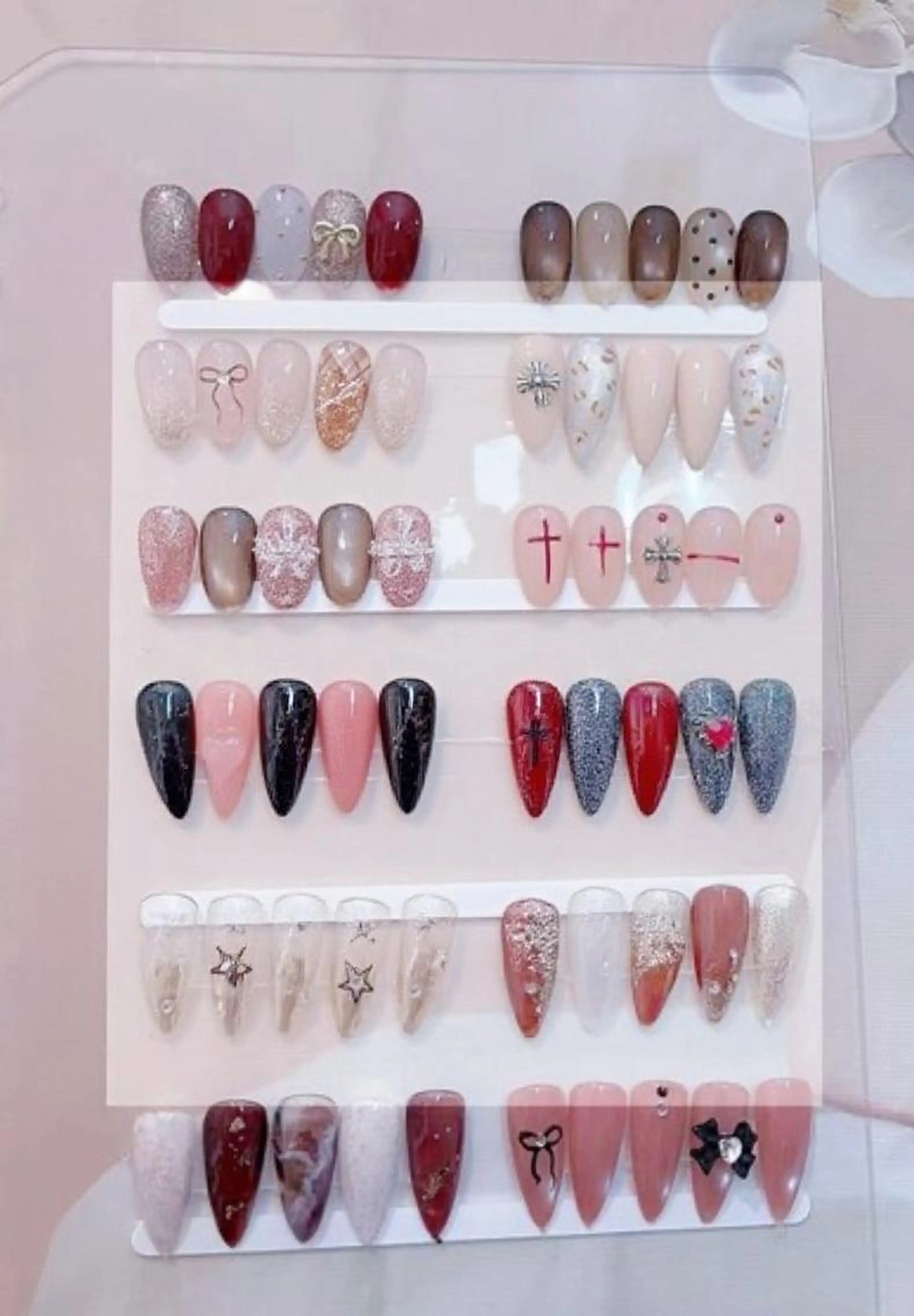 全員 ジェル 【自爪】定額シンプルデザインの写真