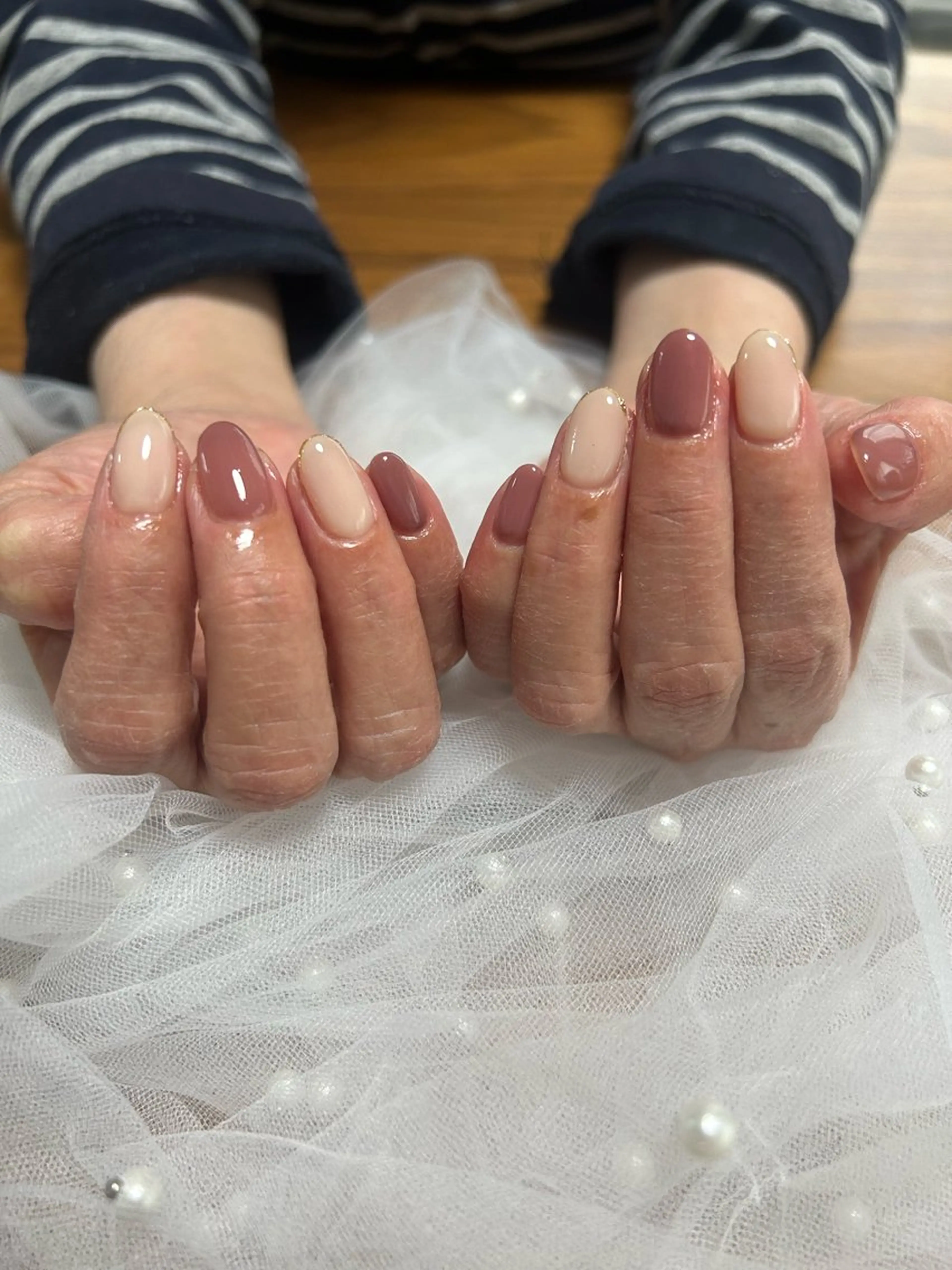 ネイル ハンドネイル la grace ネイルサロンのネイルデザイン