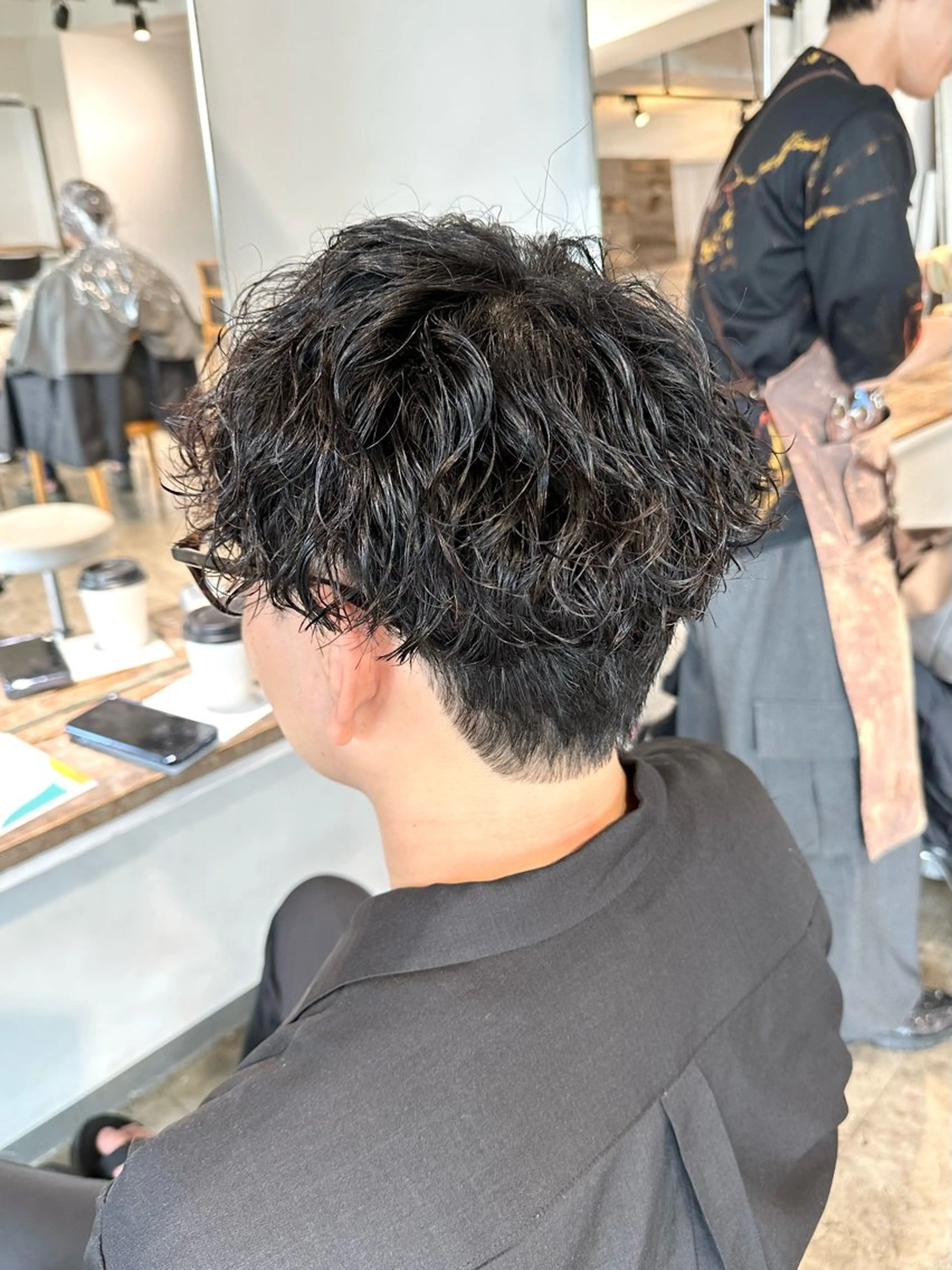 パーマ メンズ マッシュ メンズパーマ カット パーマ トリートメント 骨格補正施術/メンズ 専門美容師/YUYAのヘアスタイル