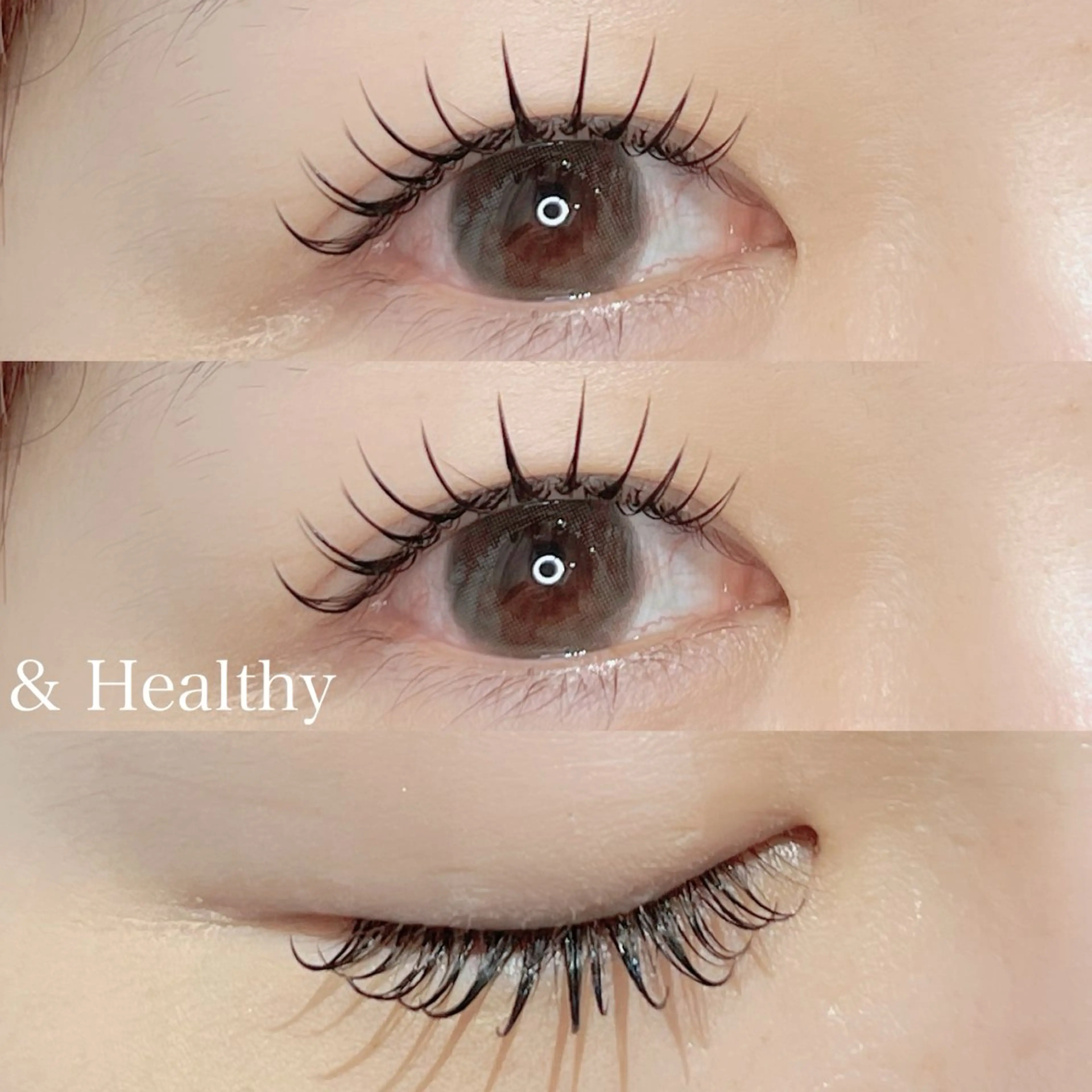 🌟次世代パリエク & Healthy(アンドヘルシー)🌟フラット120本《エクステ装着+パーマ》【土日祝+¥500】の写真