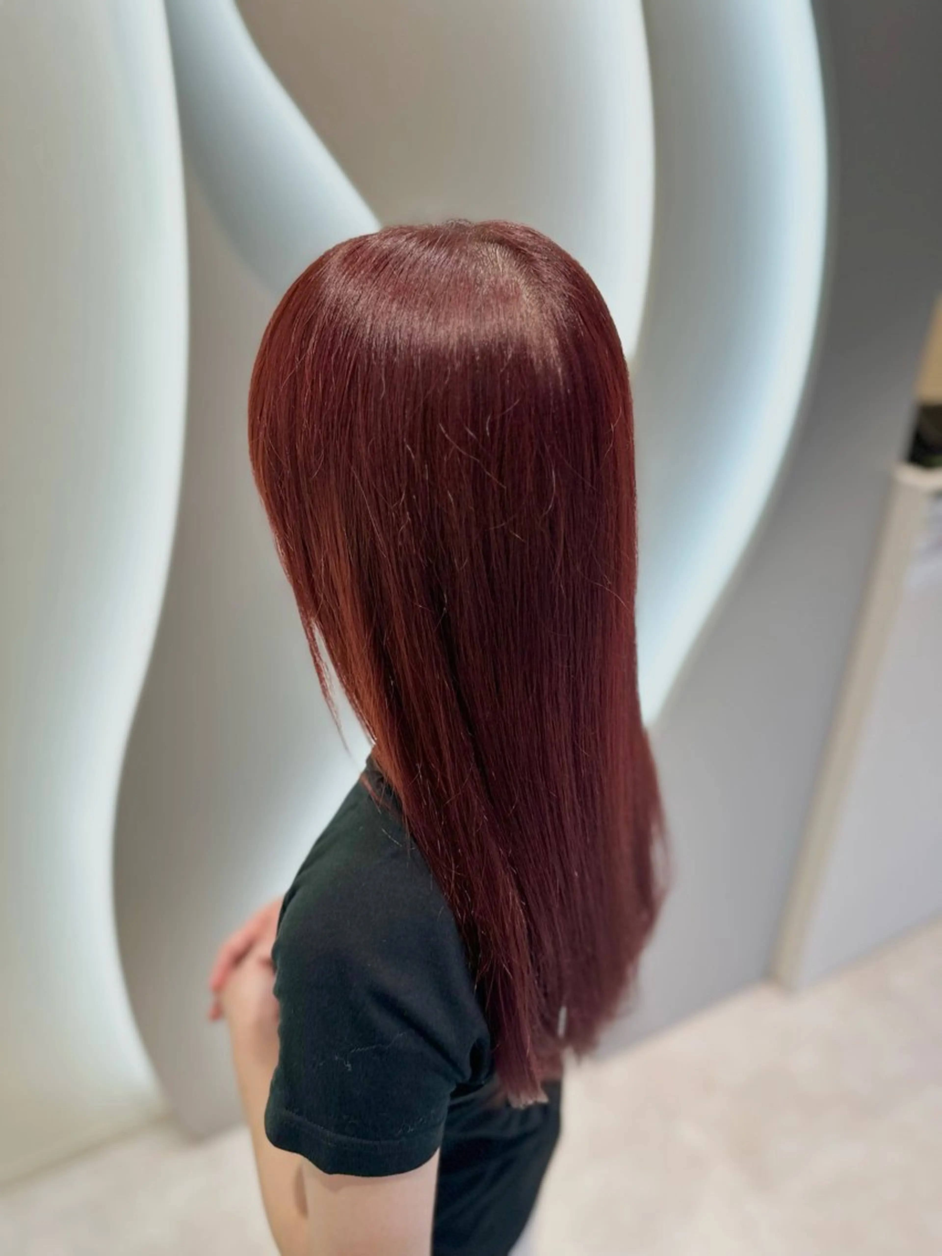 カラー 辻 萌海のヘアスタイル