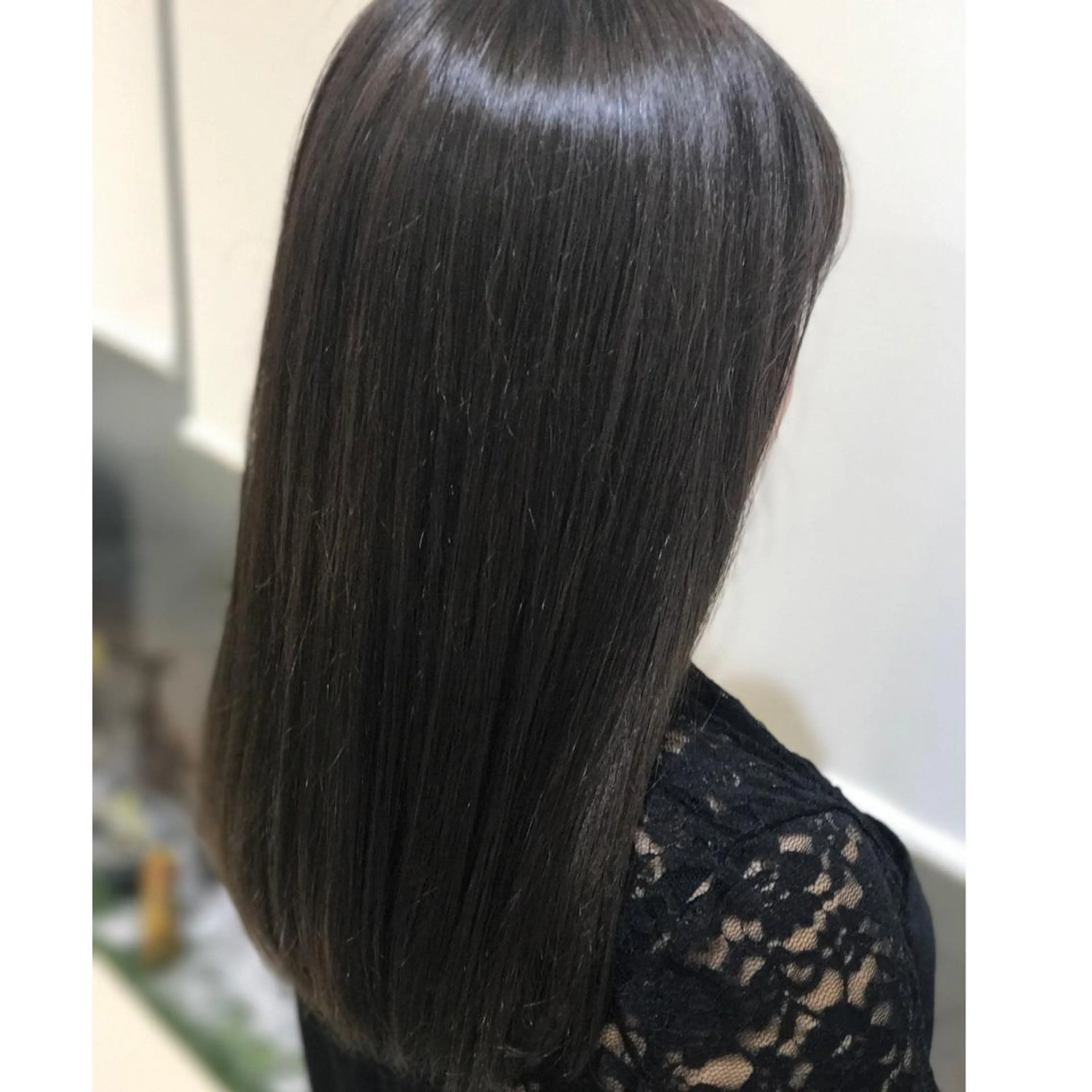 セミロング カラー 髪質改善/茅ヶ崎 マツモト リョウのヘアスタイル