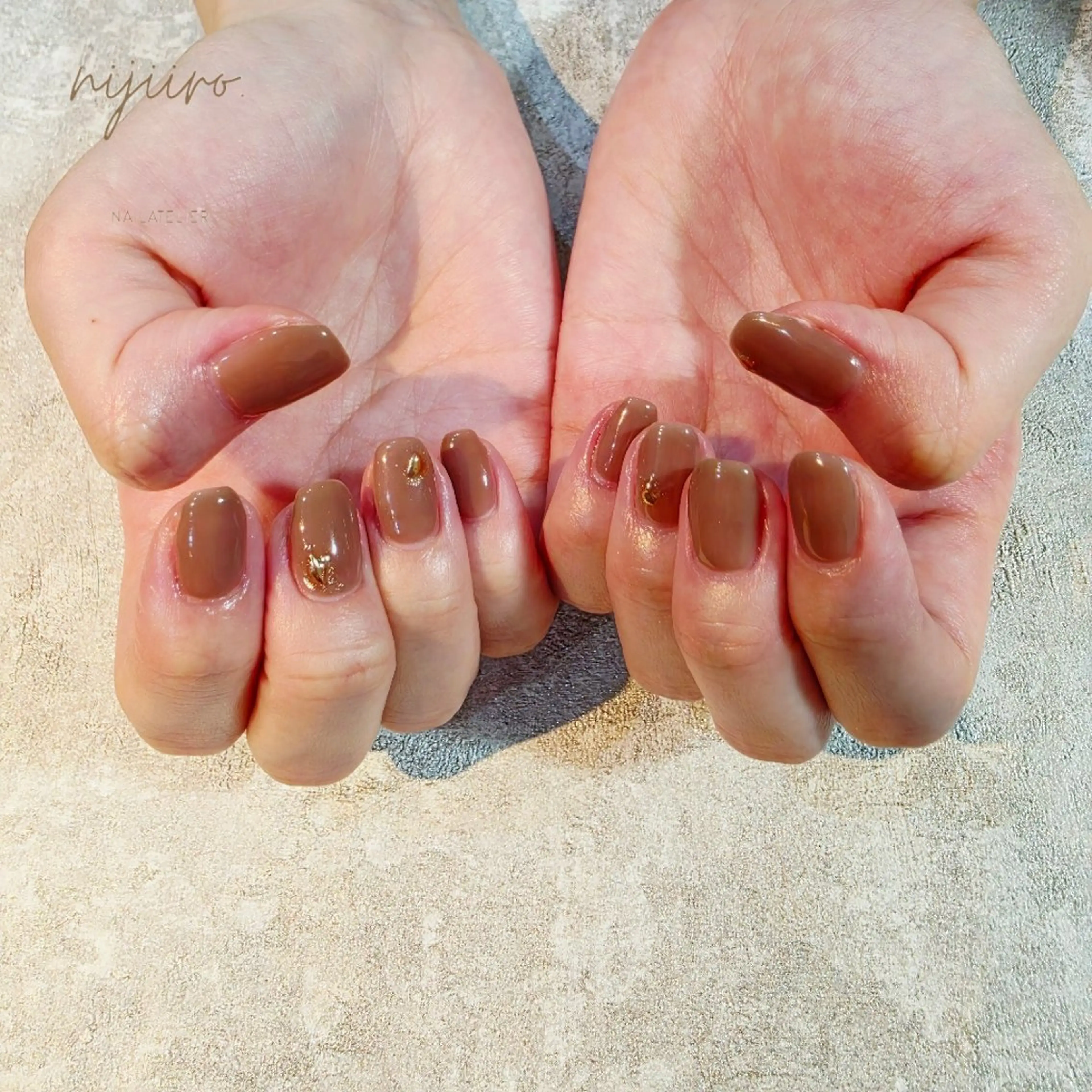 ネイル ハンドネイル nailatelier nijiiro.所属・nijiiro🌈 サトウのネイルデザイン