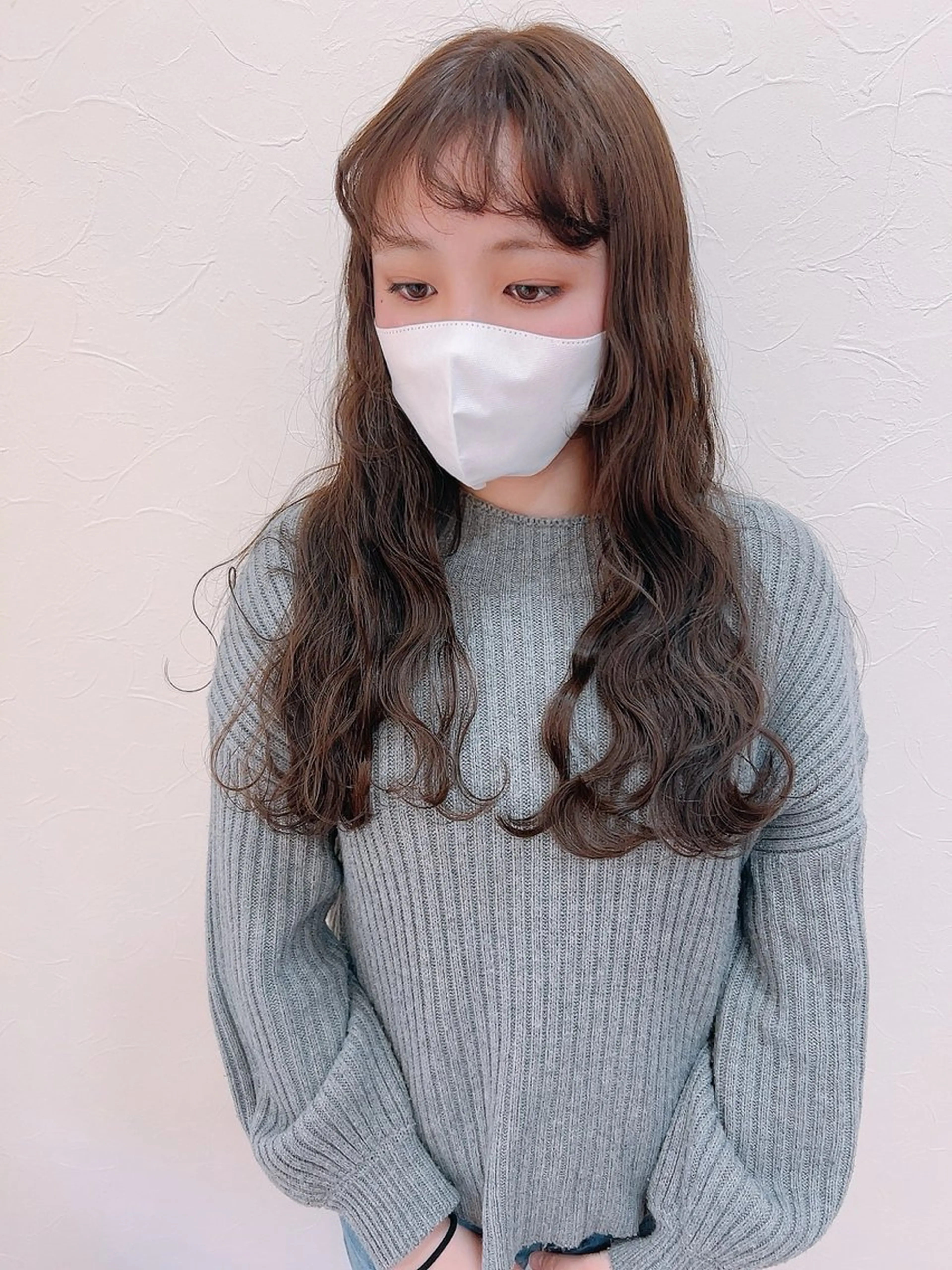 ロング カラー ブラウンカラー ナチュラルブラウン 卒業式のヘアスタイル ヘアカラー トリートメント M CHIHIROのヘアスタイル