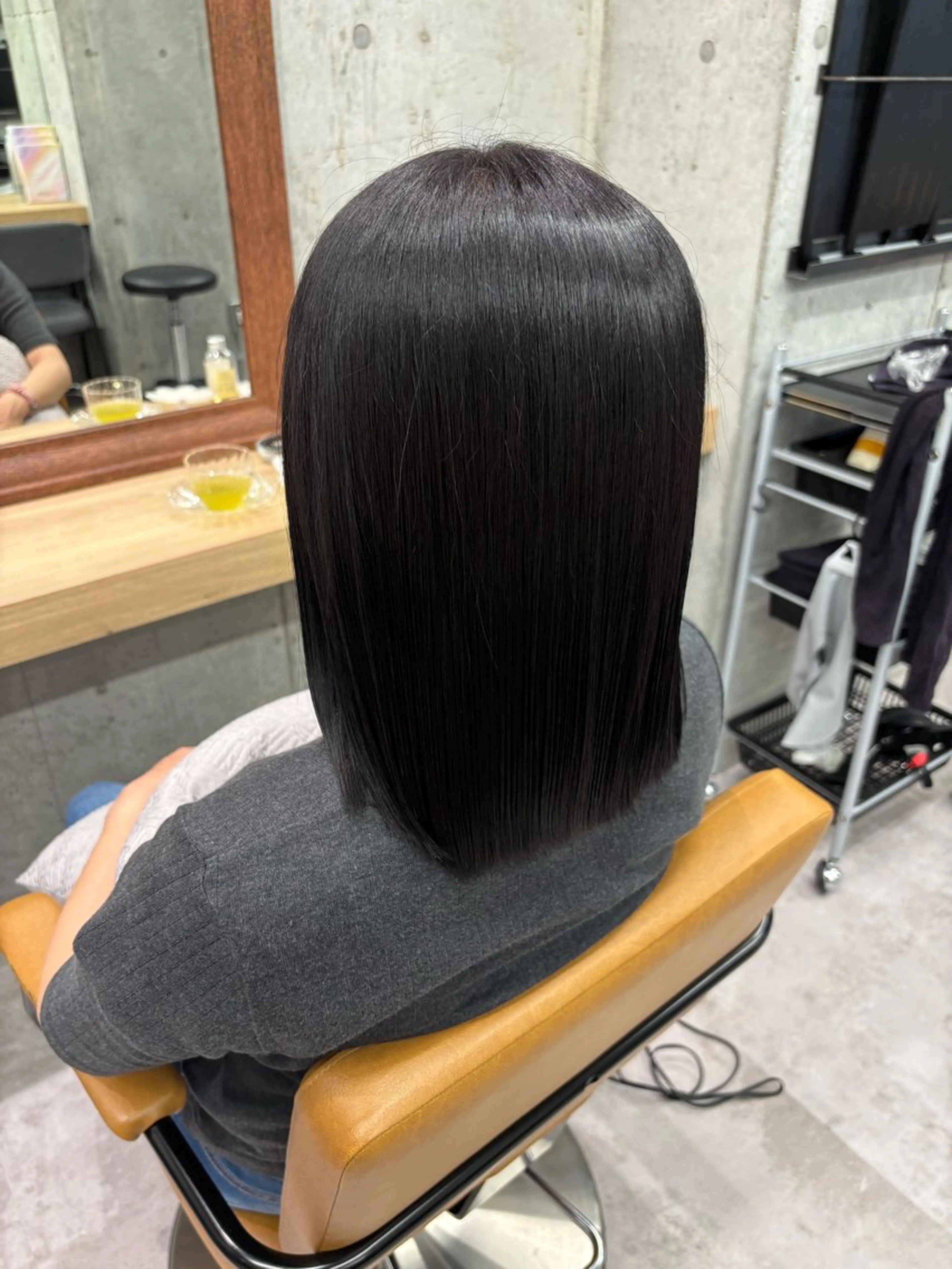 ミディアム ユイナ カットモデル募集中のヘアスタイル