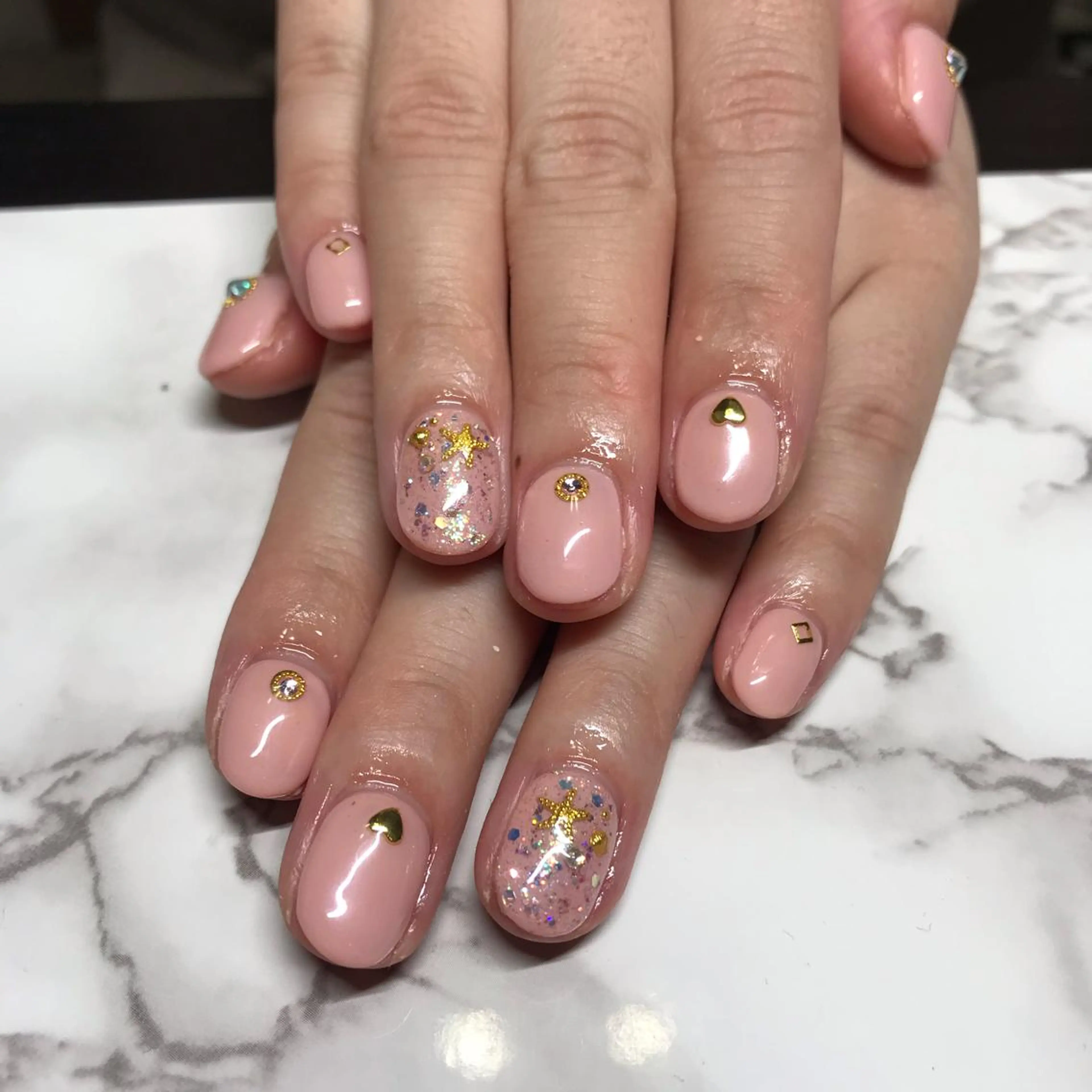 ネイル 持ち込み アスピーネイル asukaのネイルデザイン