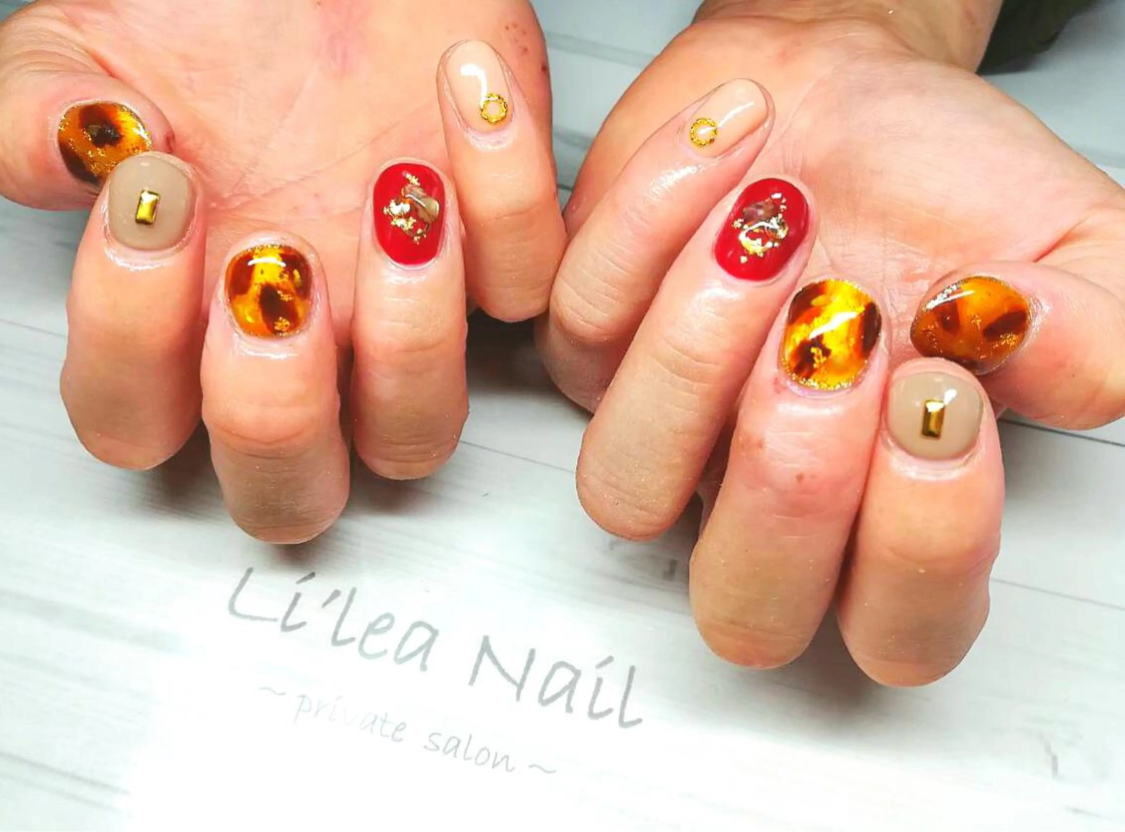 ネイル Li'leaNail AINAのネイルデザイン
