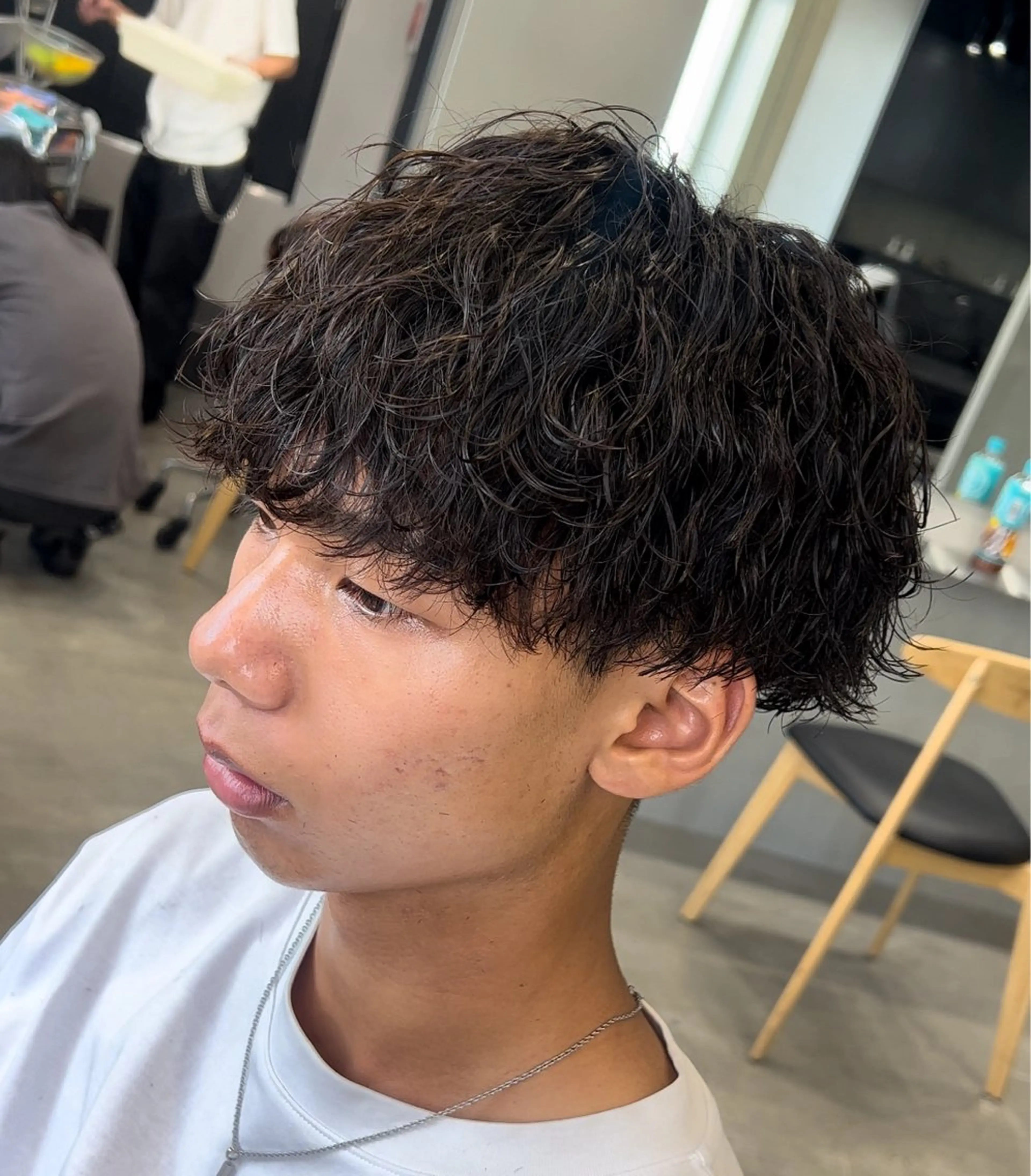 パーマ メンズ カット パーマ 川口 翔太郎（fifth）のヘアスタイル
