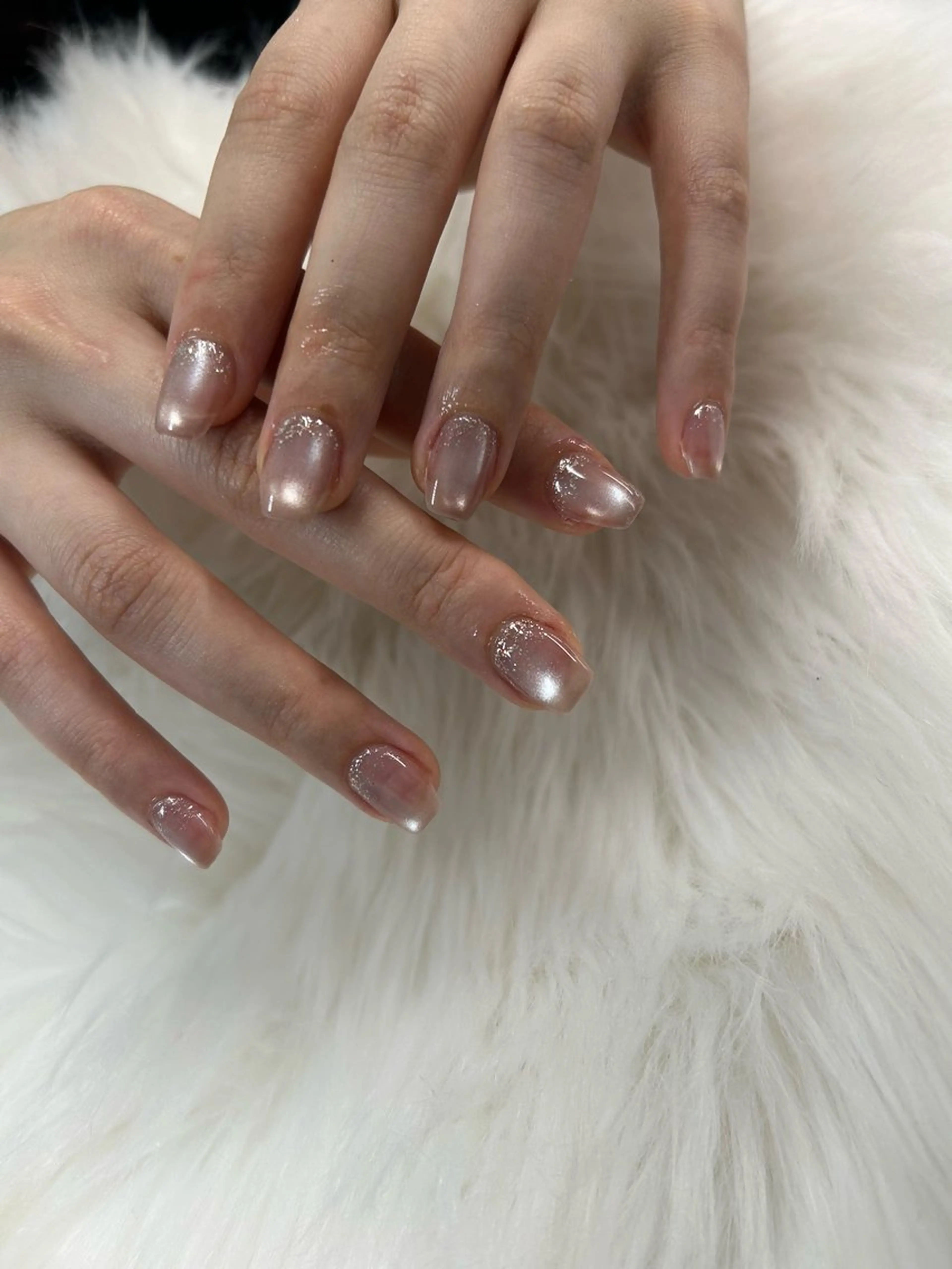 ネイル ラメ(グリッター) マグネットネイル ハンドネイル NENE nailのネイルデザイン