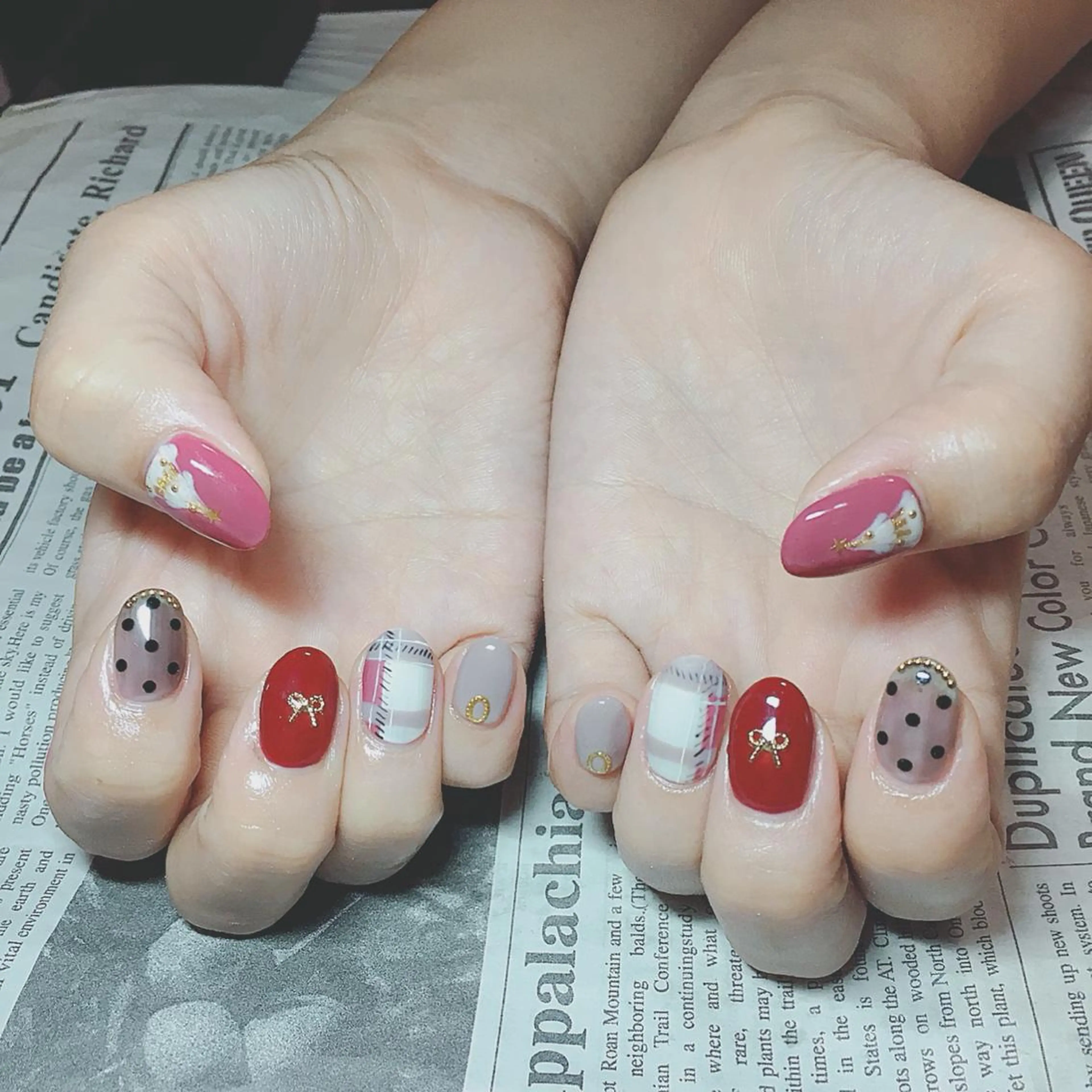 ネイル ハンドネイル ハンドケア 森山 舞のネイルデザイン