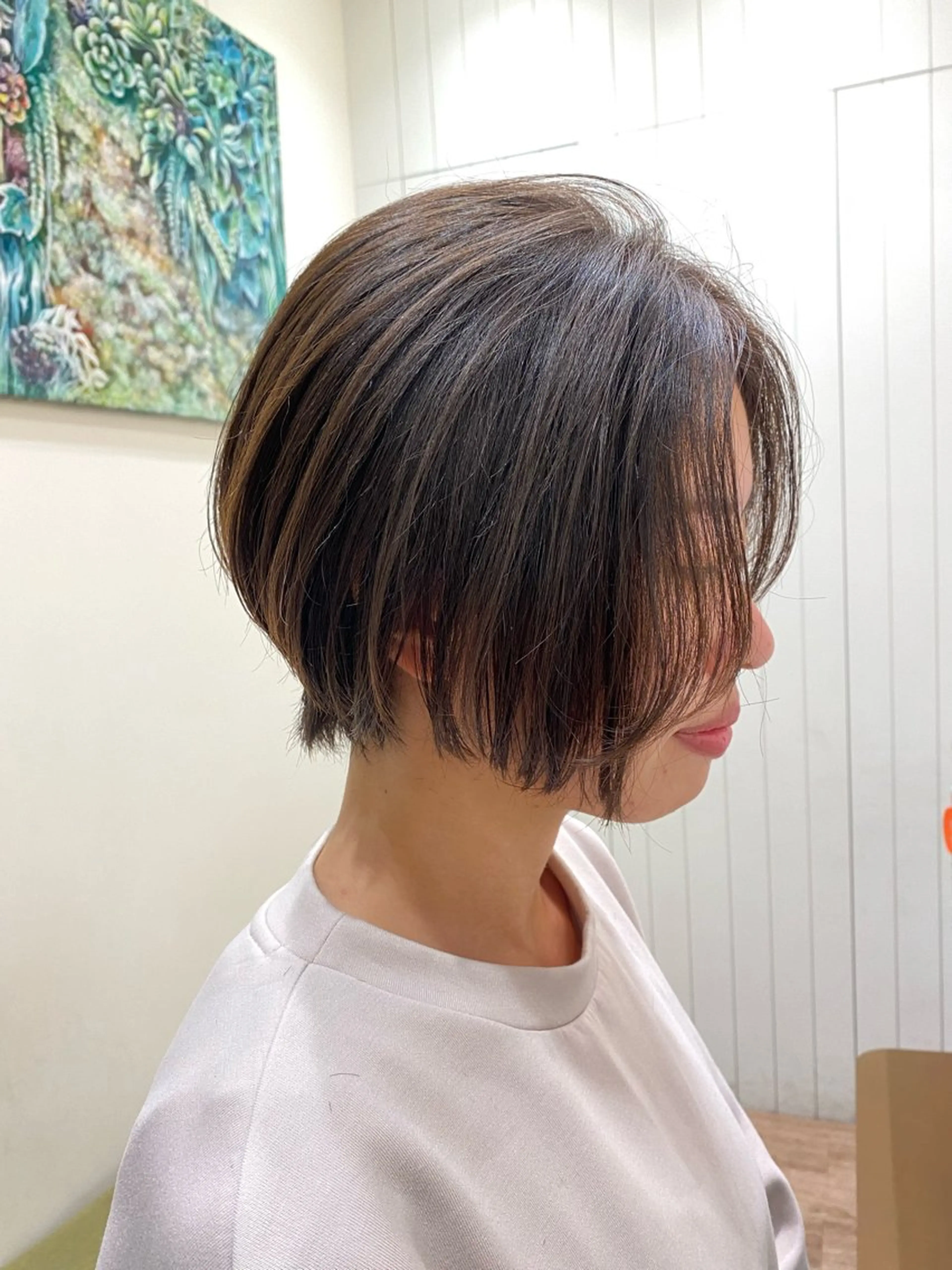 ショート ショートボブ ボブ ショートヘア 金山 友香🕊のヘアスタイル