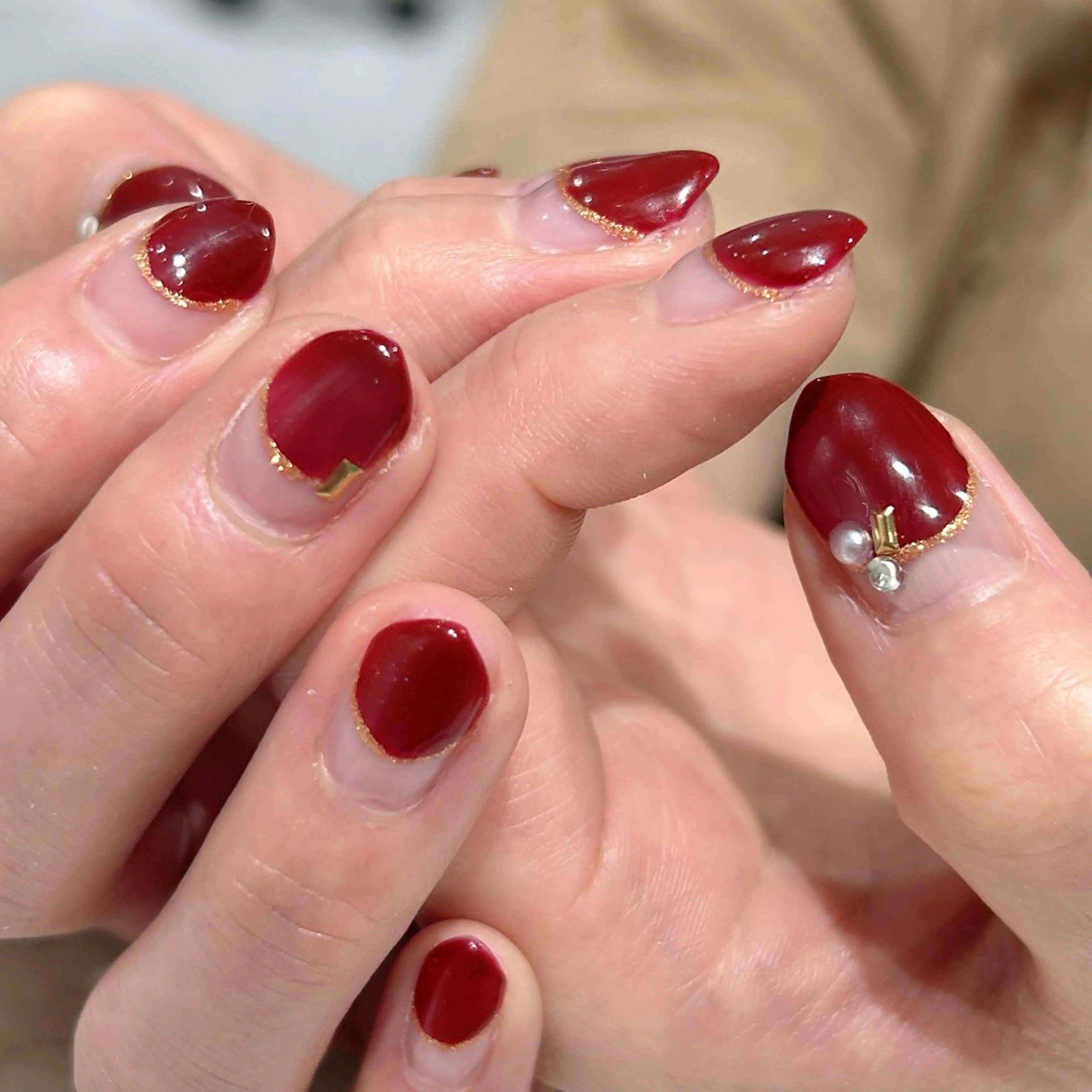 ネイル はあとねいる筑紫口店 Hitomiのネイルデザイン