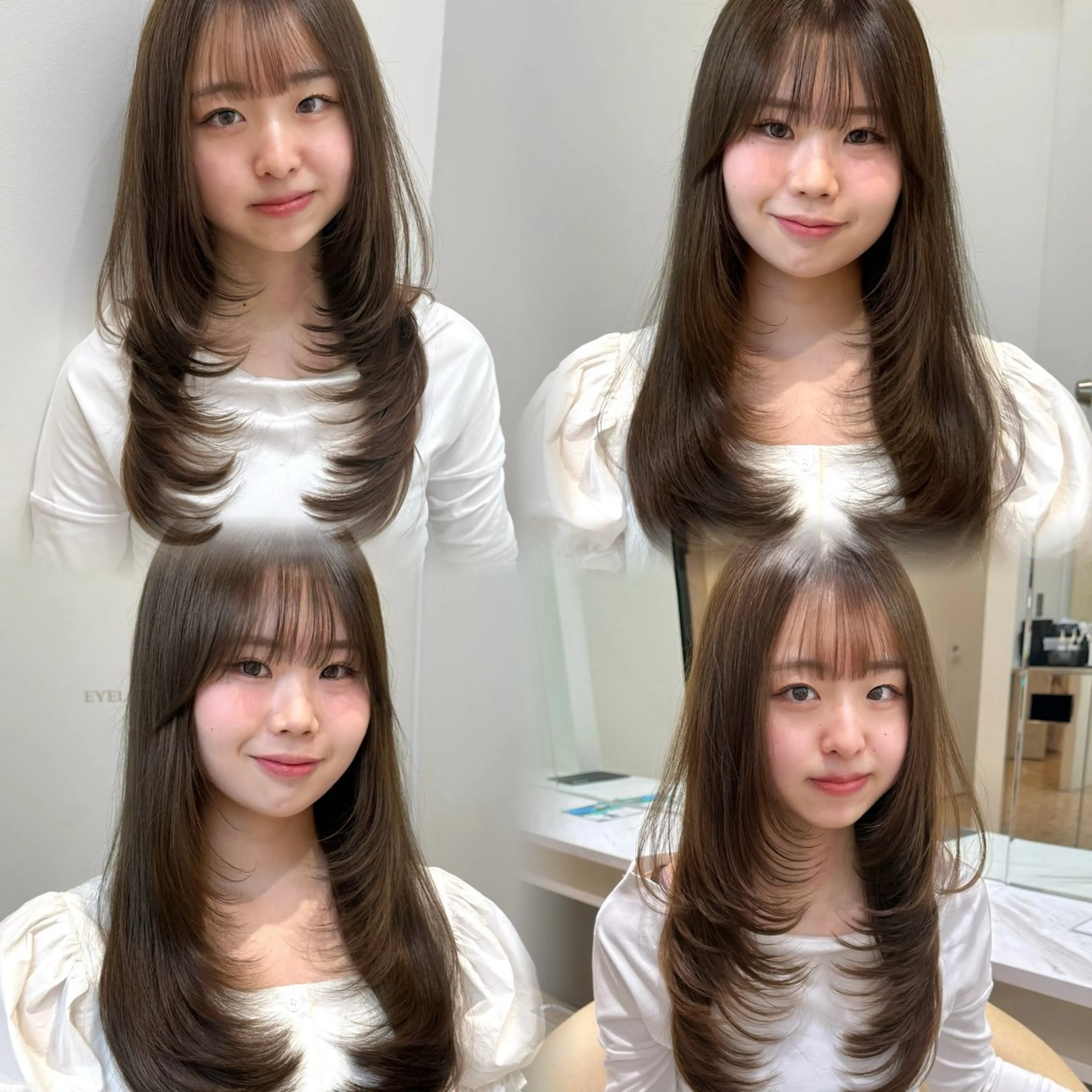 ロング カラー 学生 レイヤーカット 🌿レイヤー/ブリー チ/🌿‬JINのヘアスタイル