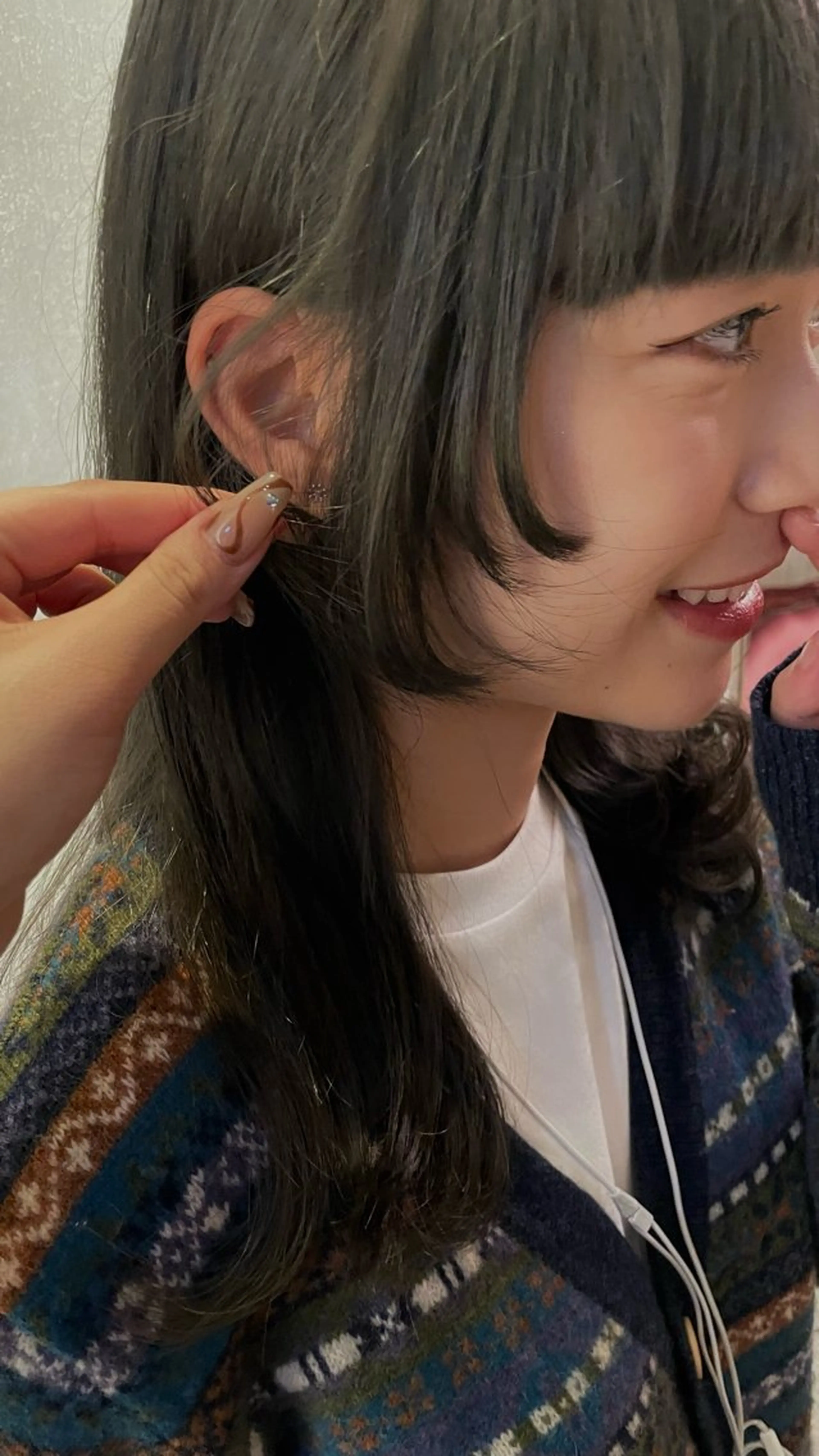 ミディアム 🍒serika 暖色カラー 🍒のヘアスタイル