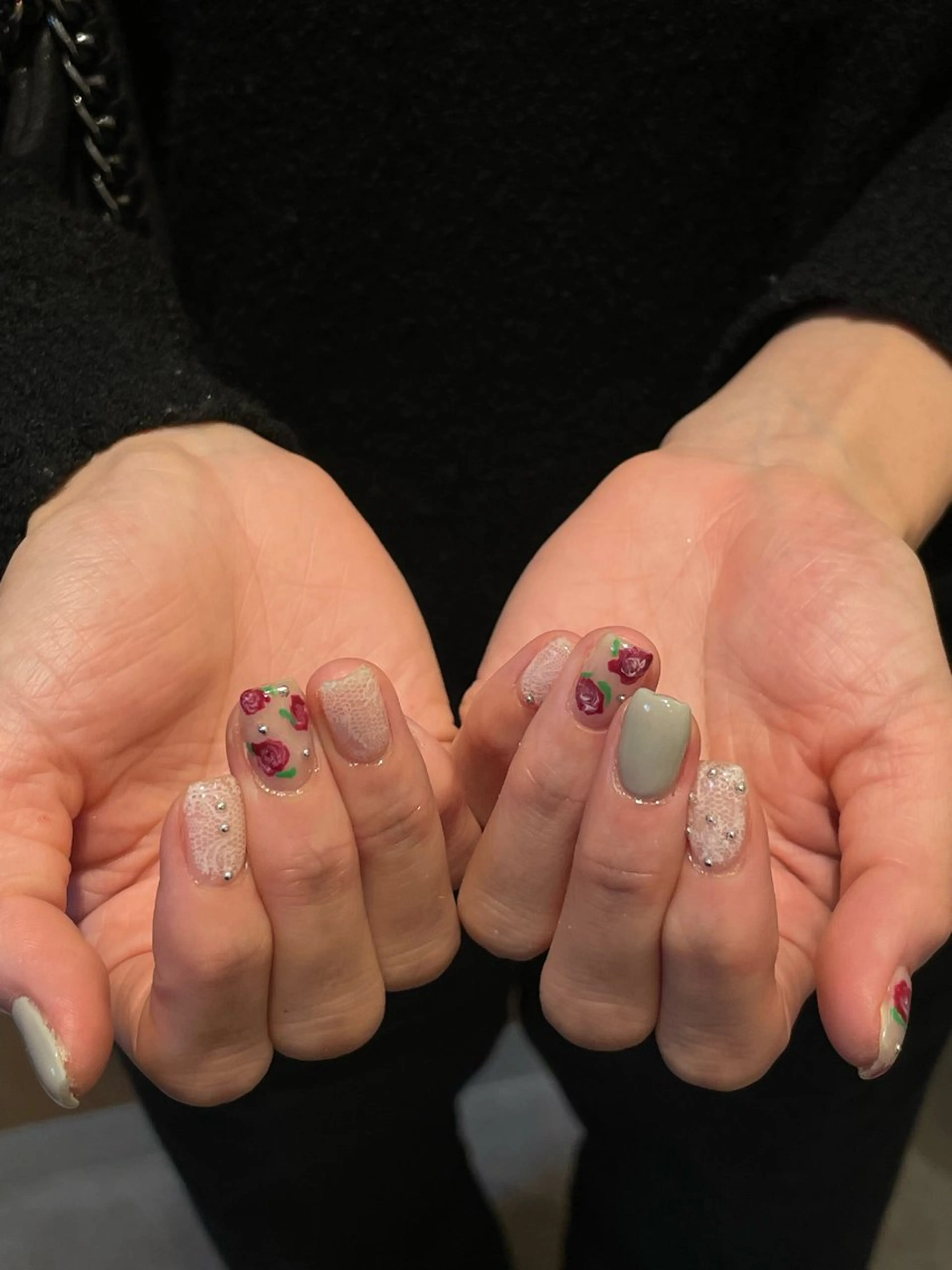 ネイル 持ち込み adachi harukaのネイルデザイン