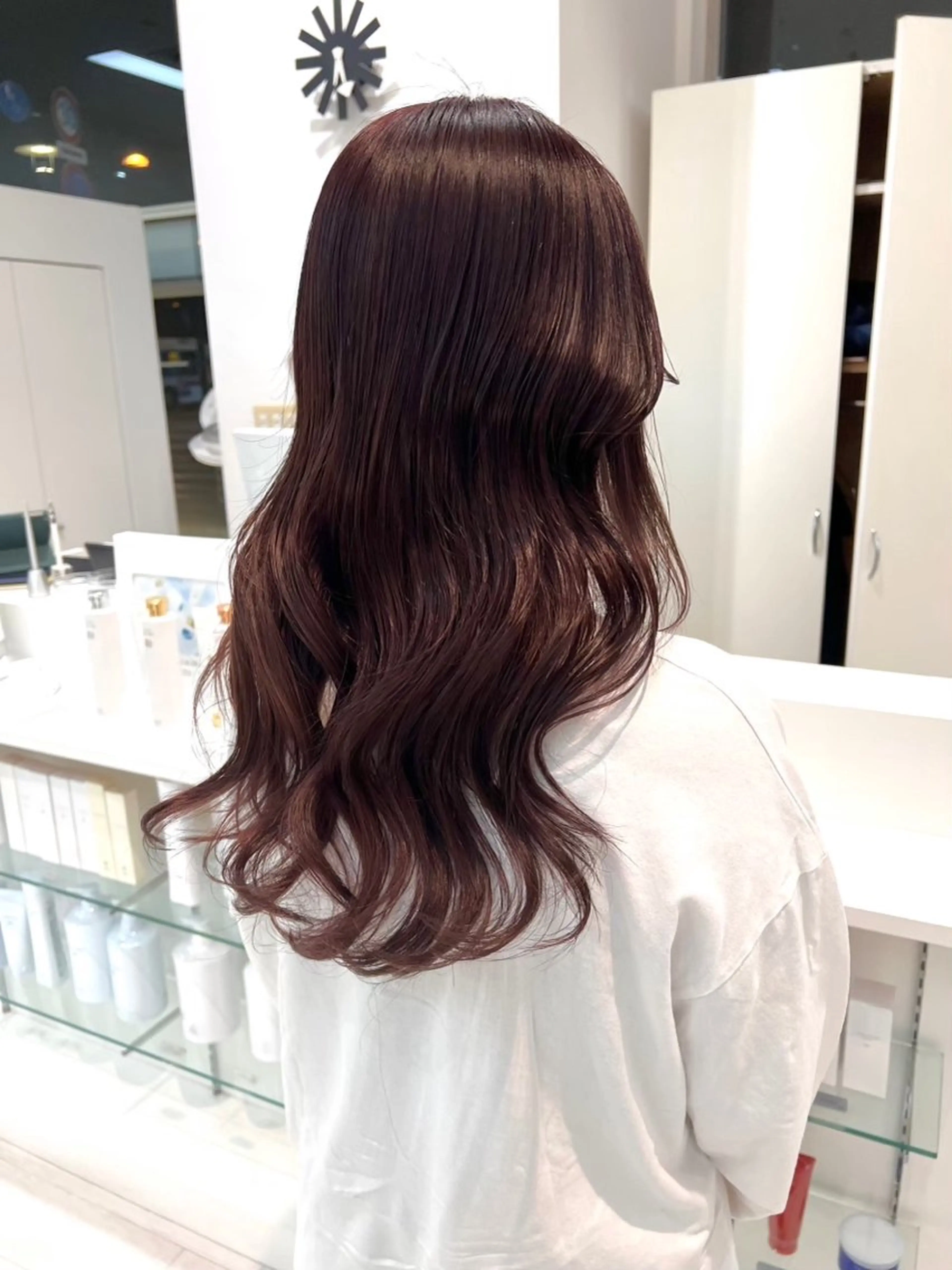 ロング カラー ParveMix🍀 藤原愛未のヘアスタイル