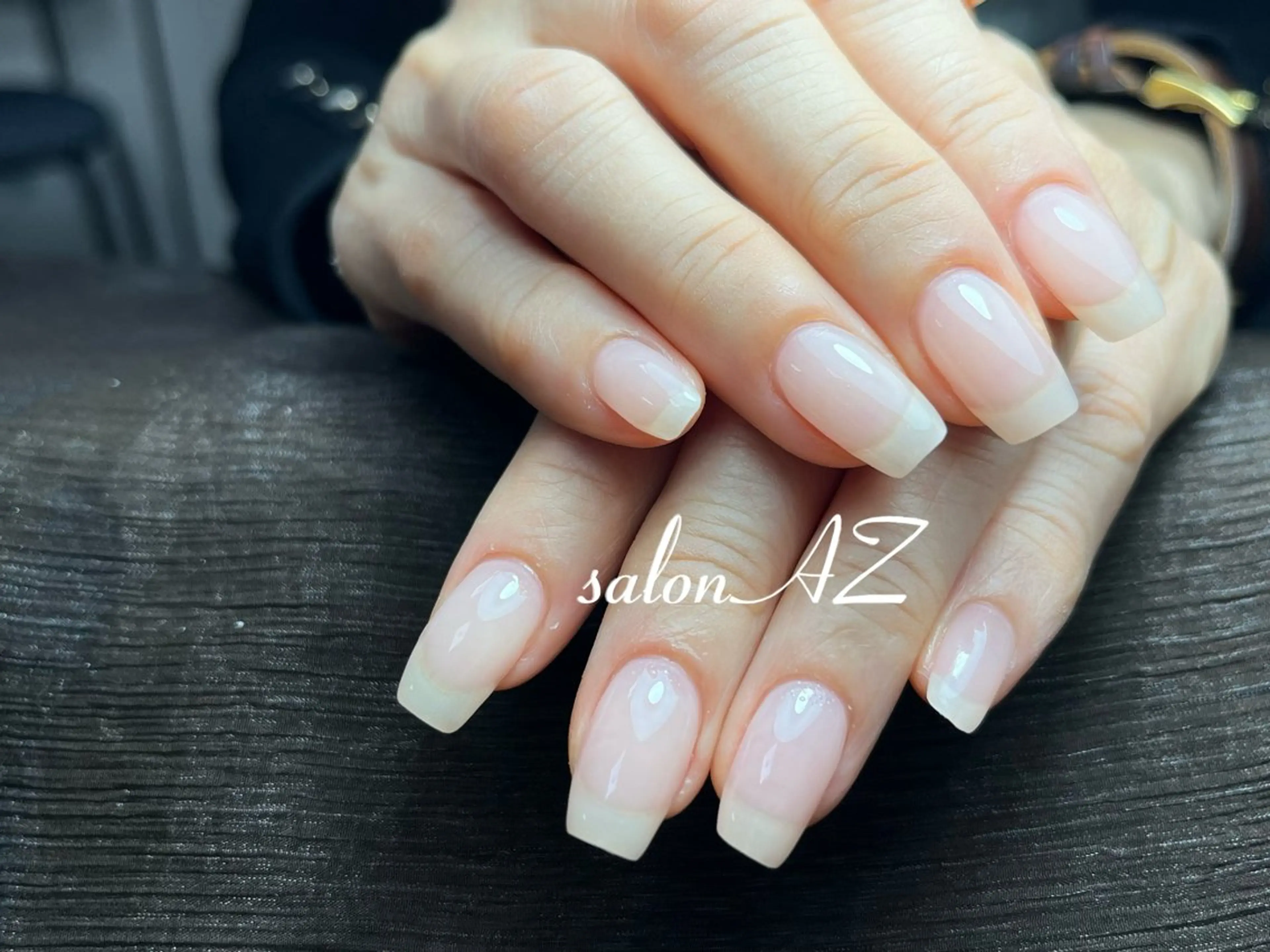 ネイル 長さ出し フットネイル フレンチネイル マグネットネイル ニュアンスネイル salon AZのネイルデザイン