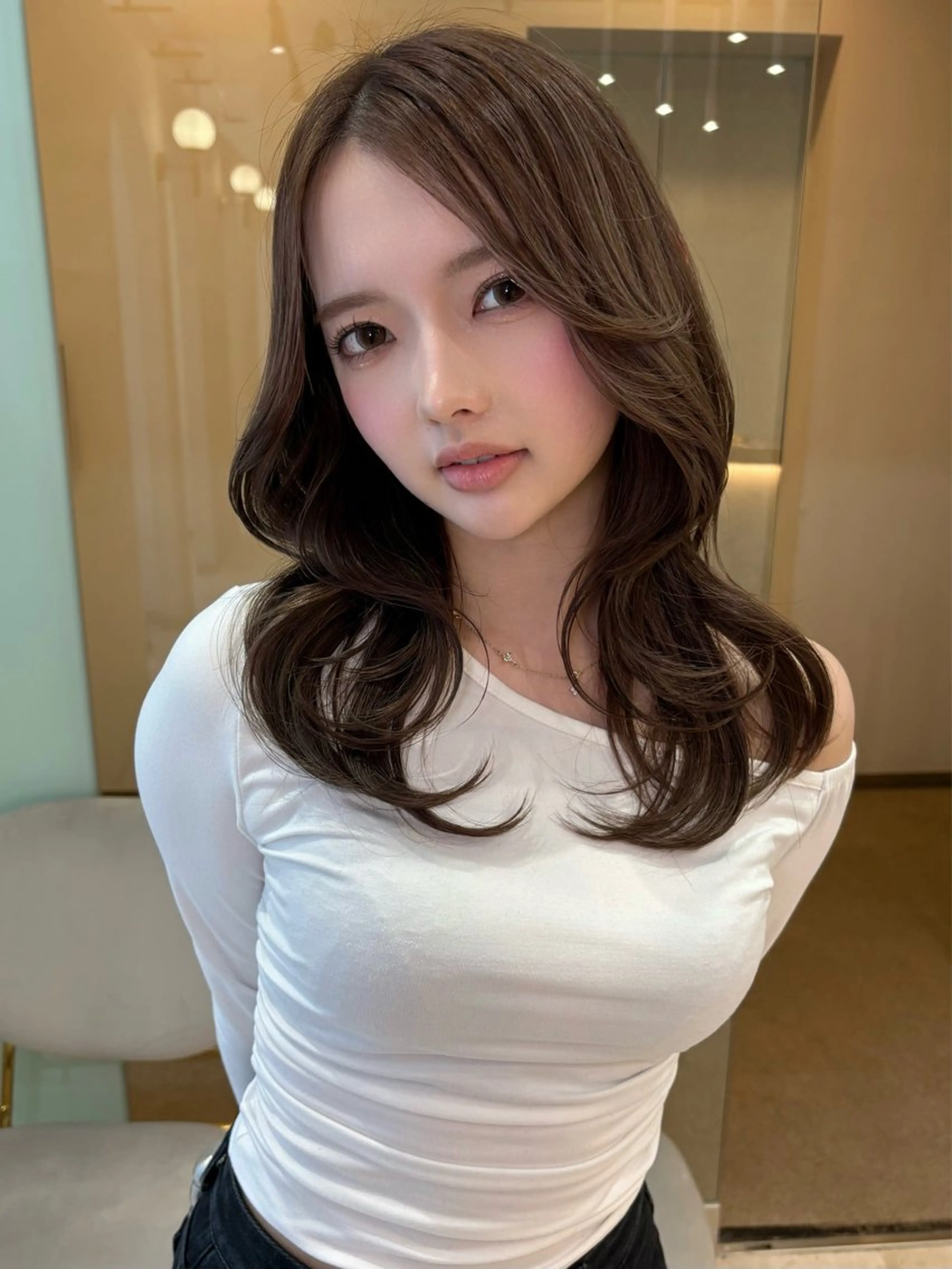 🌈ケアカラー+3step髪質改善トリートメント🌈の写真