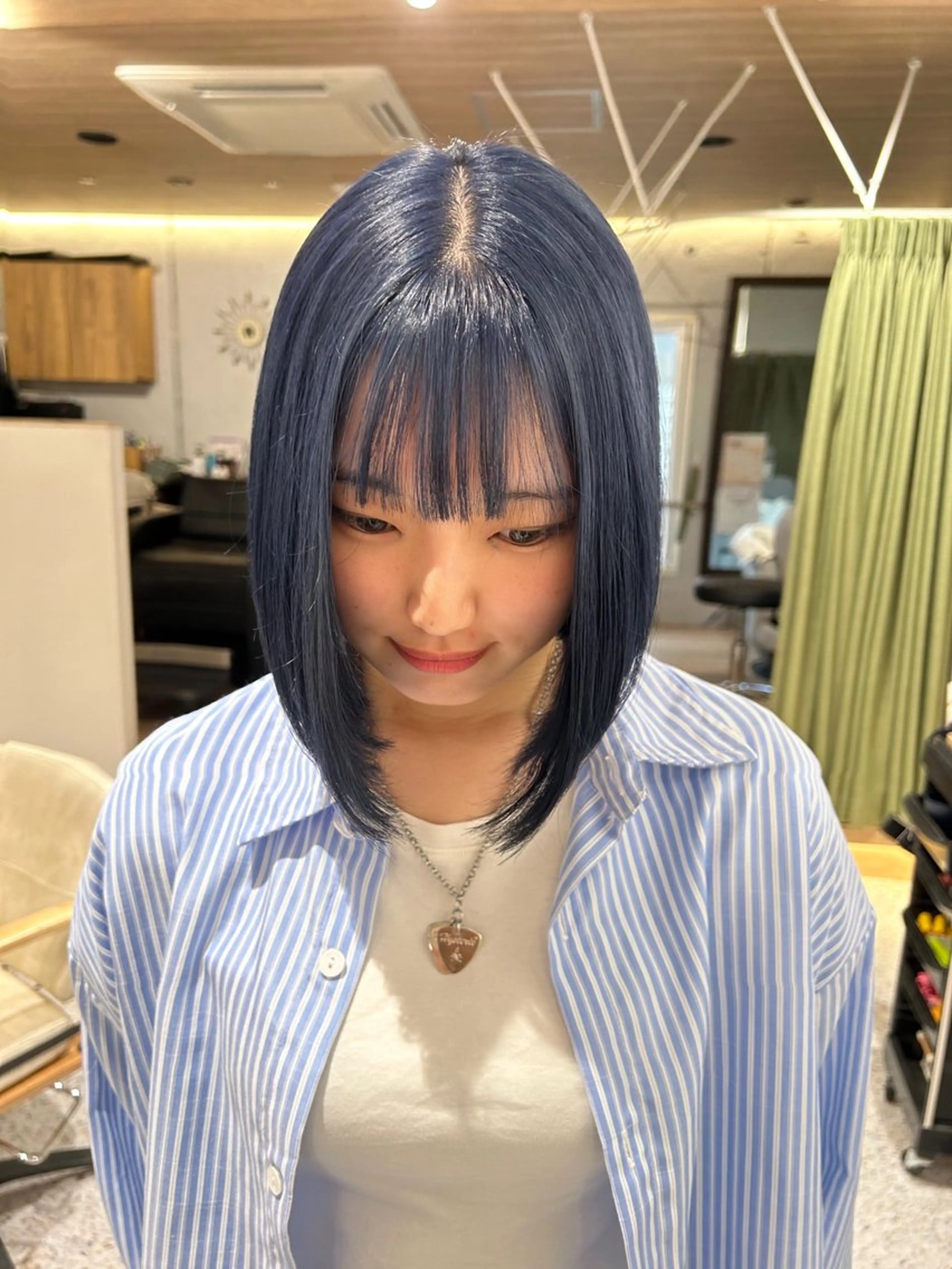 ミディアム ヘアカラー hair&eye🎀 /momoKaのヘアスタイル